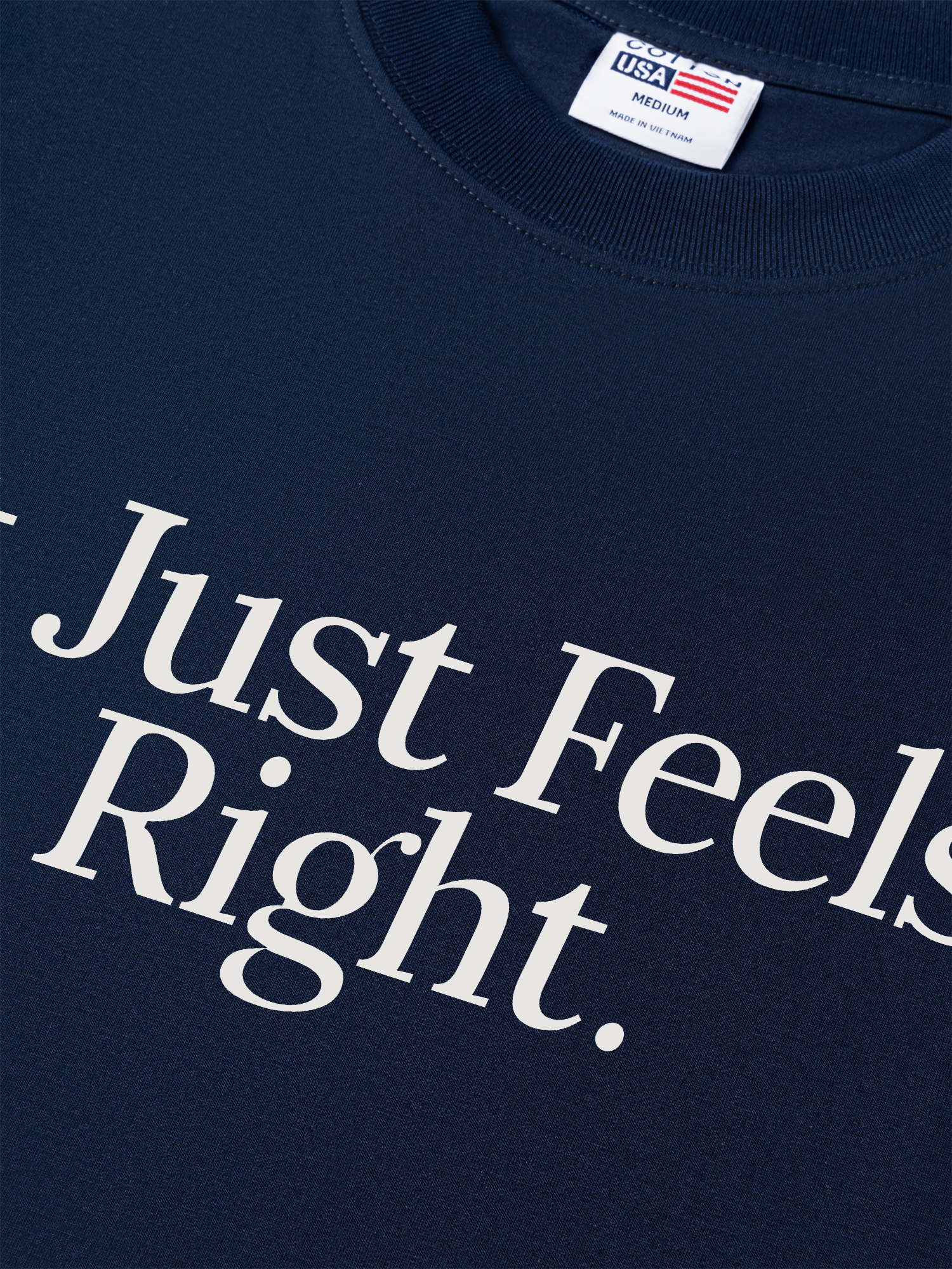 Áo Thun Relaxed Fit It Just Feels Right