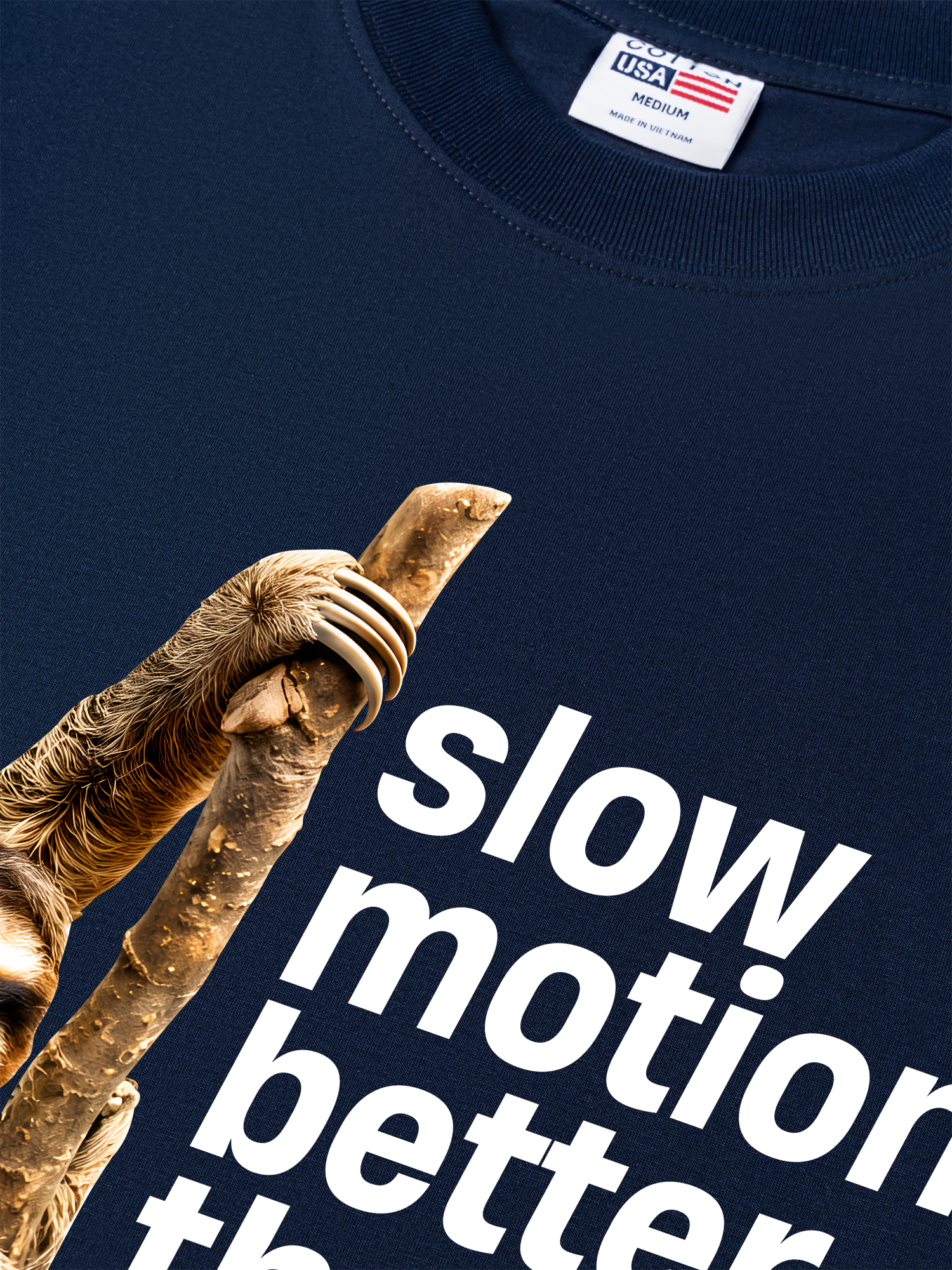 Áo Thun Relaxed Fit Slow Motion