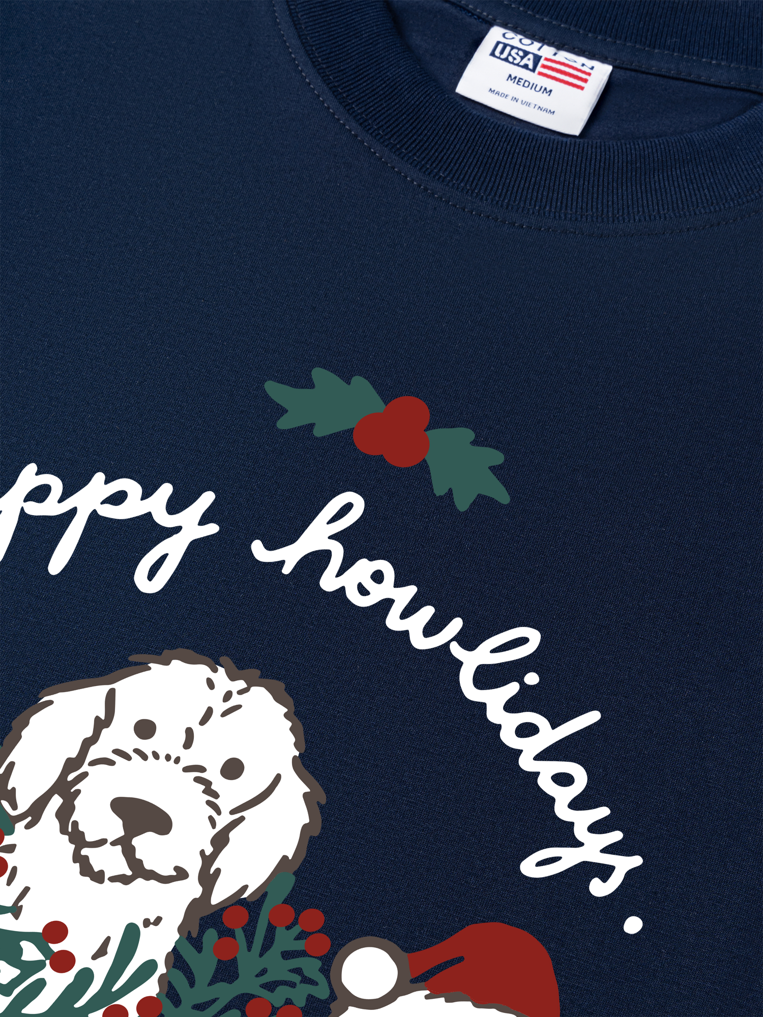 Áo Thun Relaxed Fit Happy Howlidays