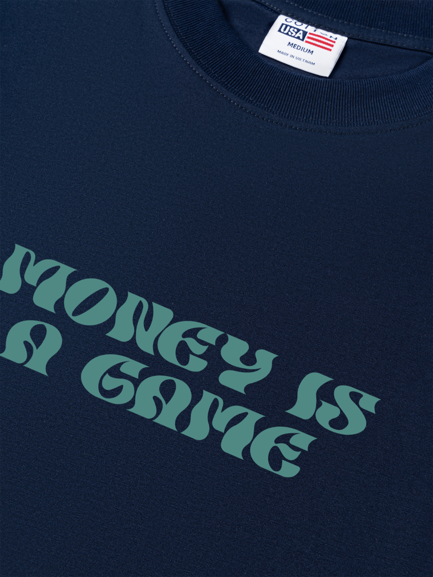 Áo Thun Relaxed Fit Money Is A Game