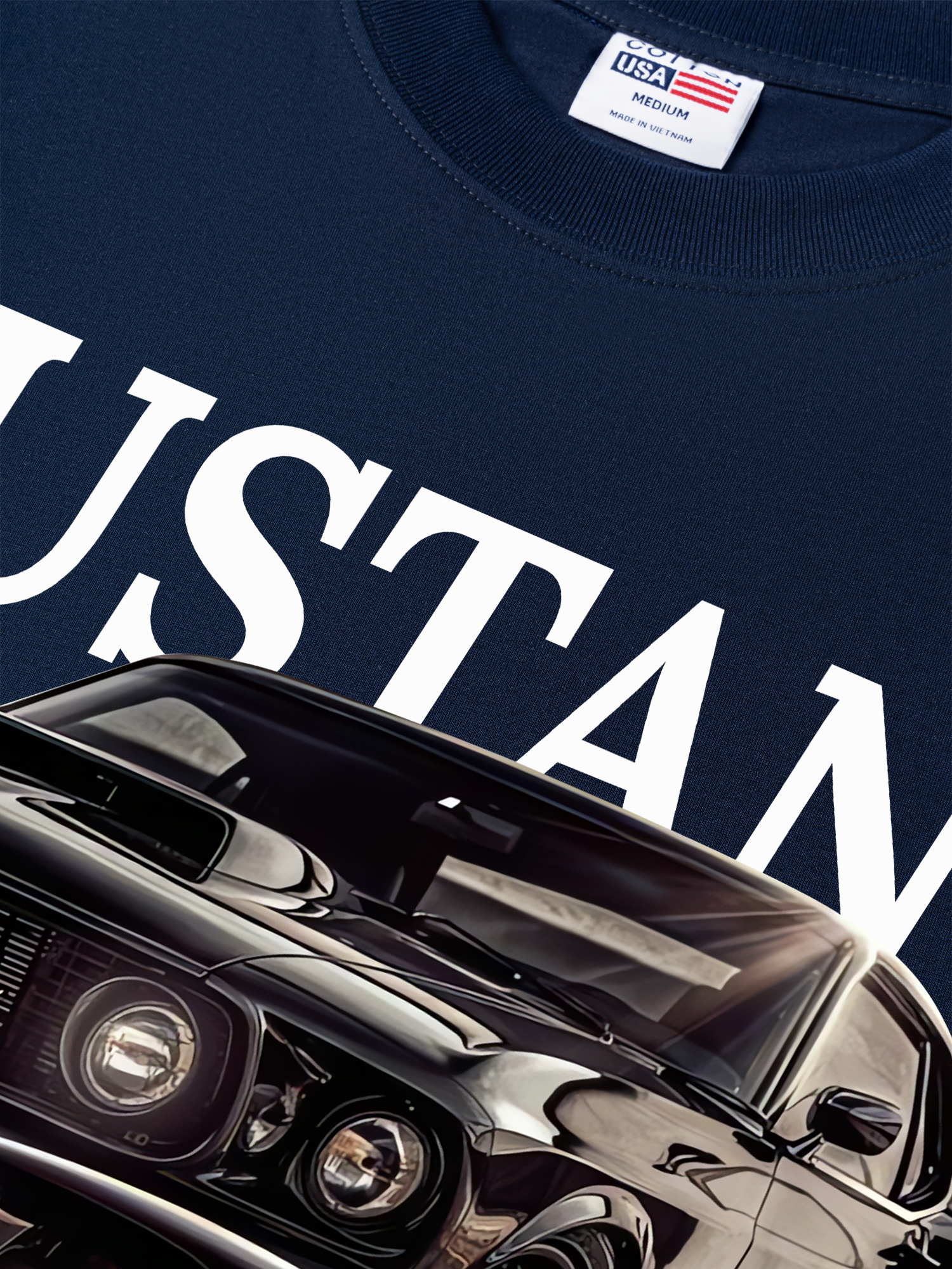 Áo Thun Relaxed Fit Ford Mustang Boss 429