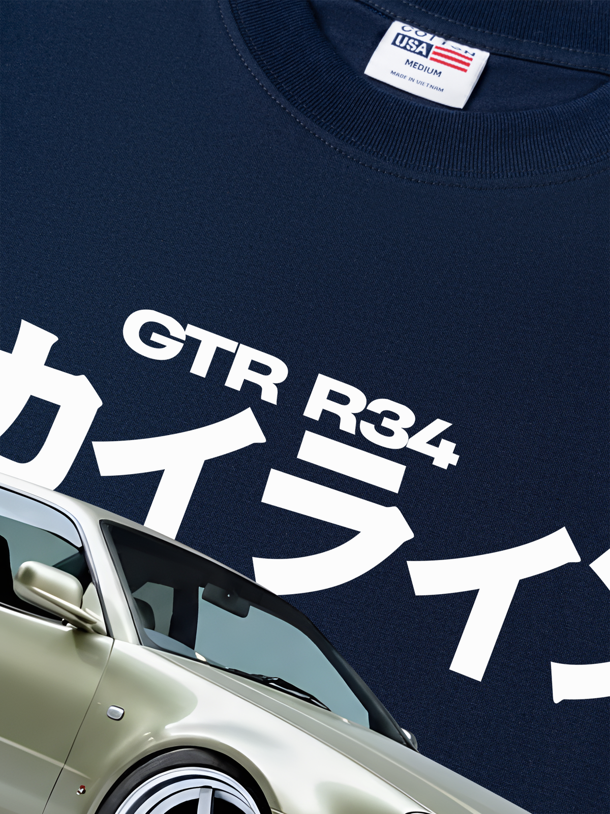 Áo Thun Relaxed Fit Skyline GTR R34