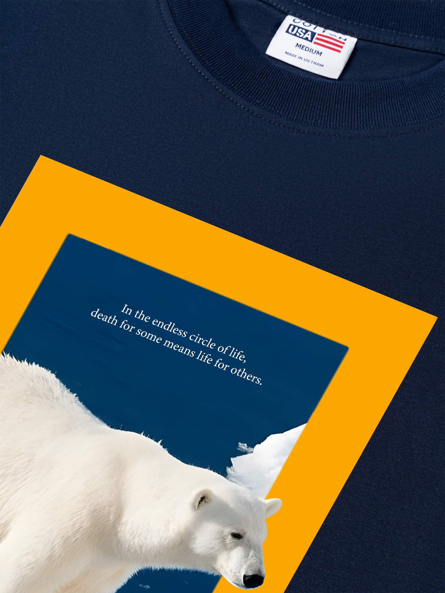 Áo Thun Relaxed Fit Wild Life Polar On Giant Ice