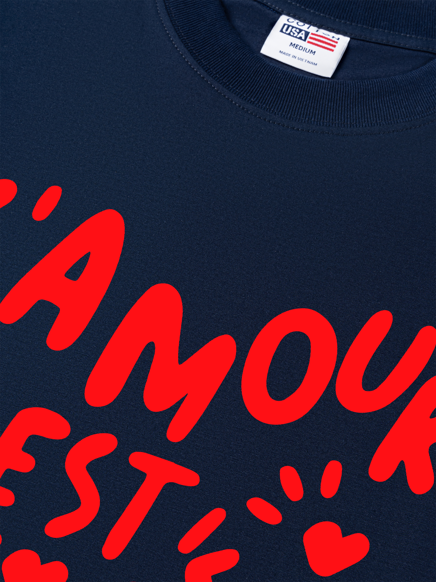 Áo Thun Relaxed Fit Lamour Est Declare