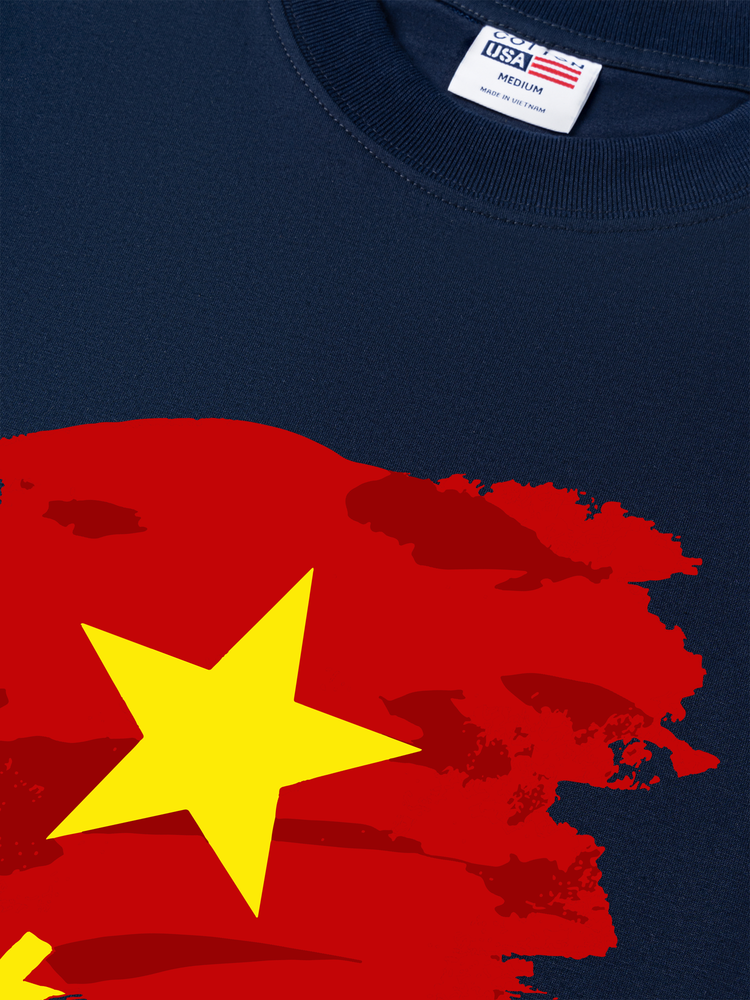Áo Thun Relaxed Fit Cờ Việt Nam