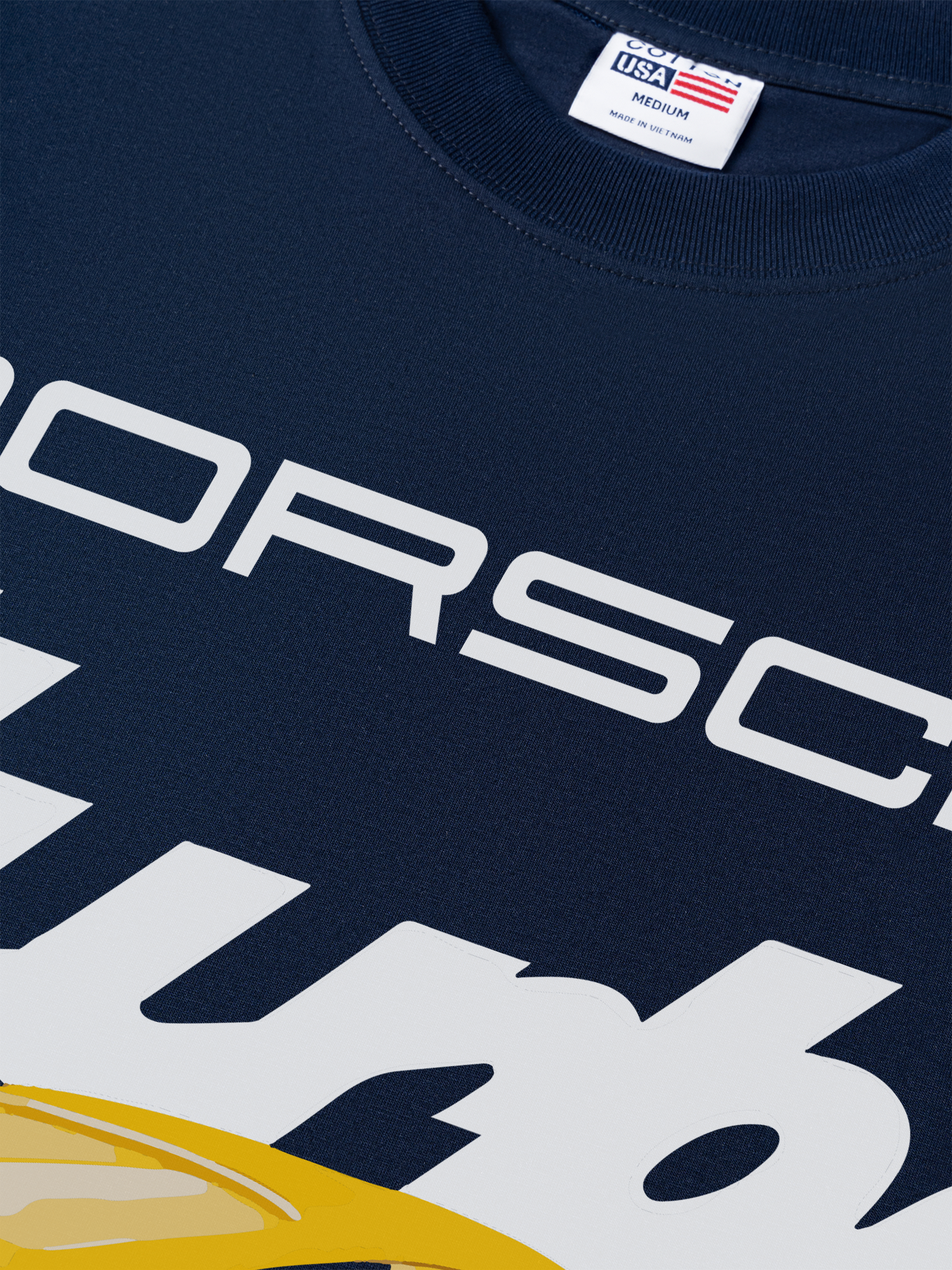 Áo Thun Relaxed Fit Porsche Turbo Golden Race