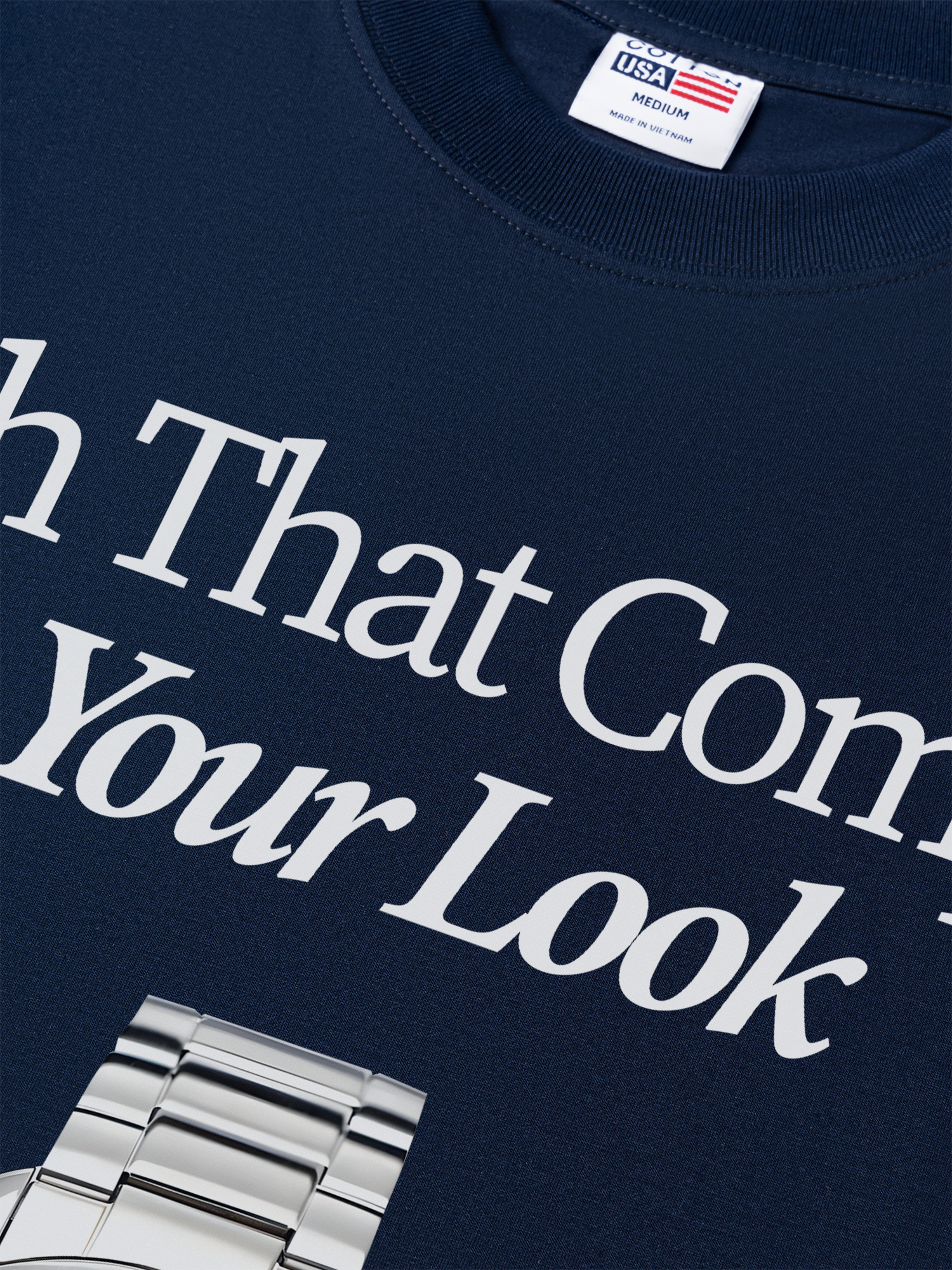 Áo Thun Relaxed Fit Watch That Completes