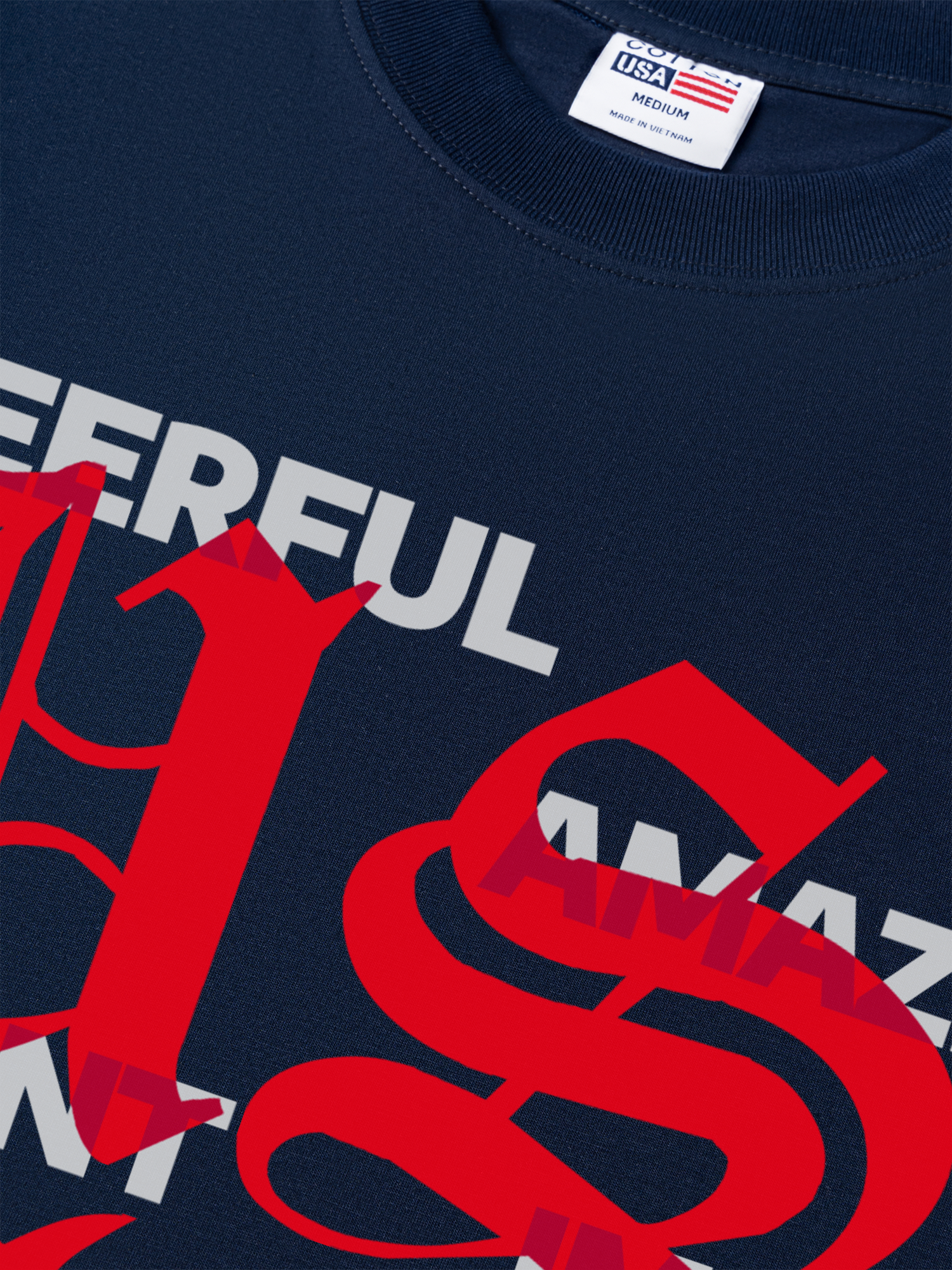 Áo Thun Relaxed Fit USA Classic Positive