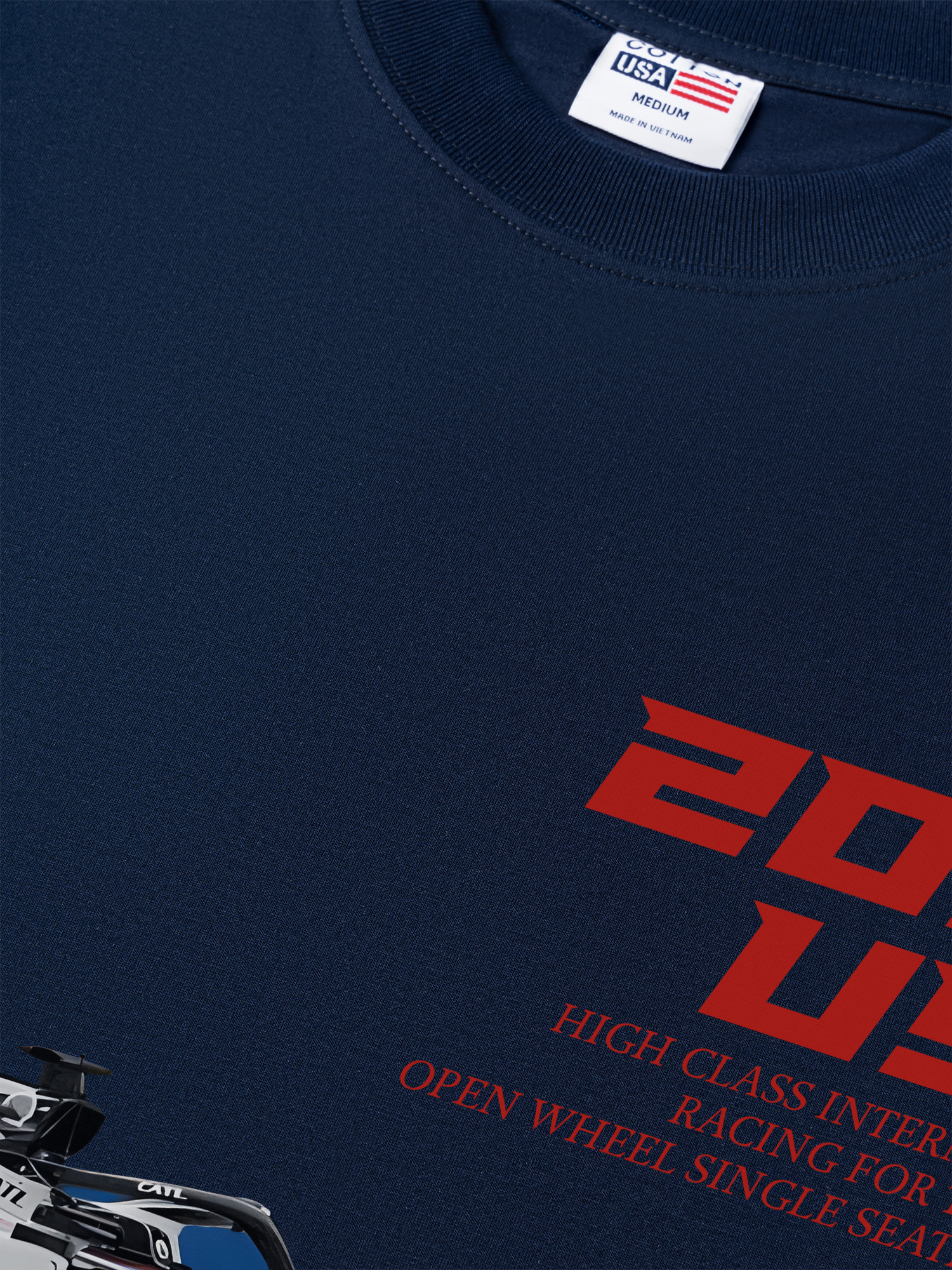 Áo Thun Relaxed Fit BMW USA Speed