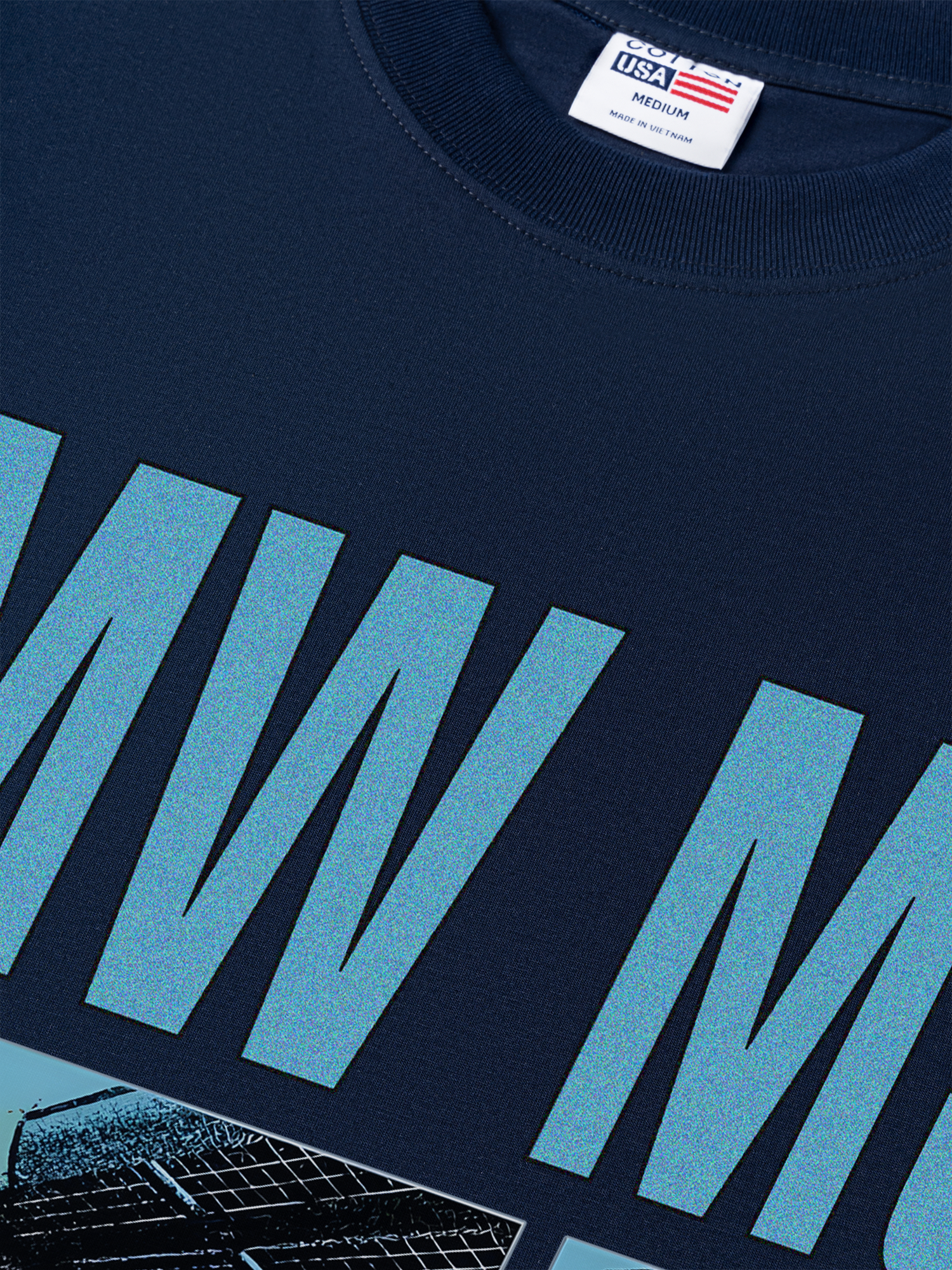 Áo Thun Relaxed Fit BMW M5 Dark Blue