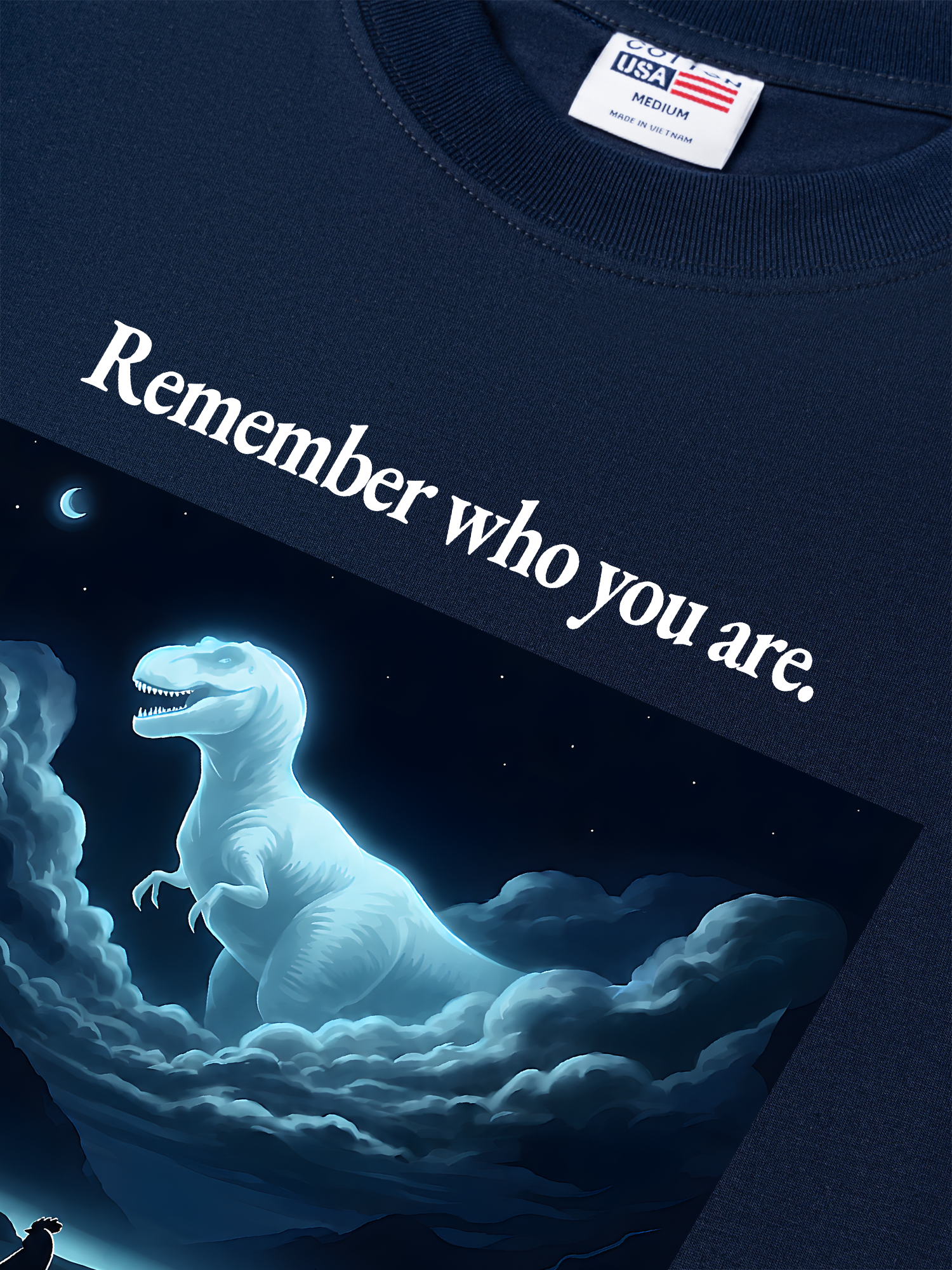 Áo Thun Relaxed Fit Remember Who You Are