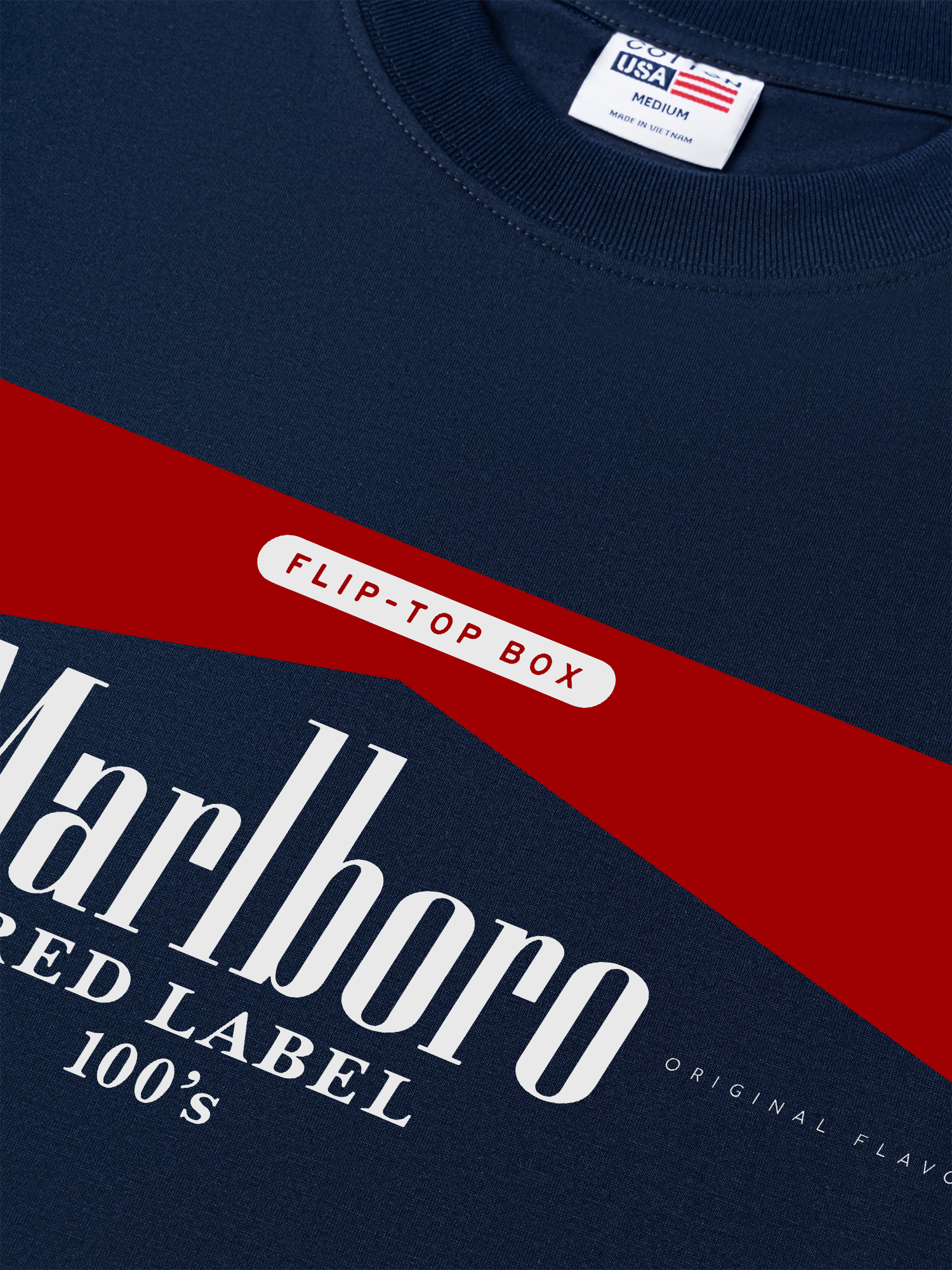 Áo Thun Relaxed Fit Marlboro Flip Top Box
