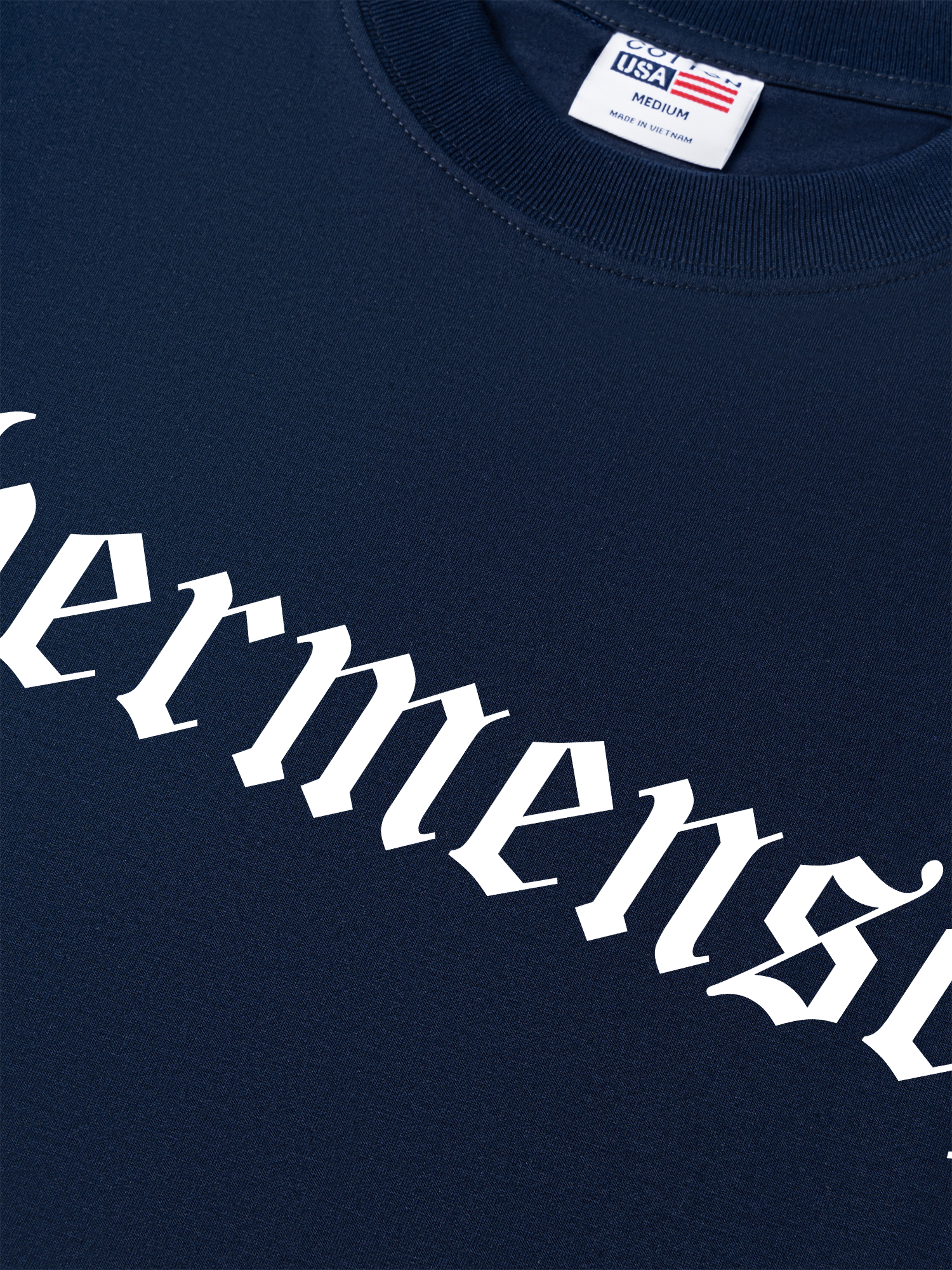 Áo Thun Relaxed Fit Idols Ubermensch Black And White