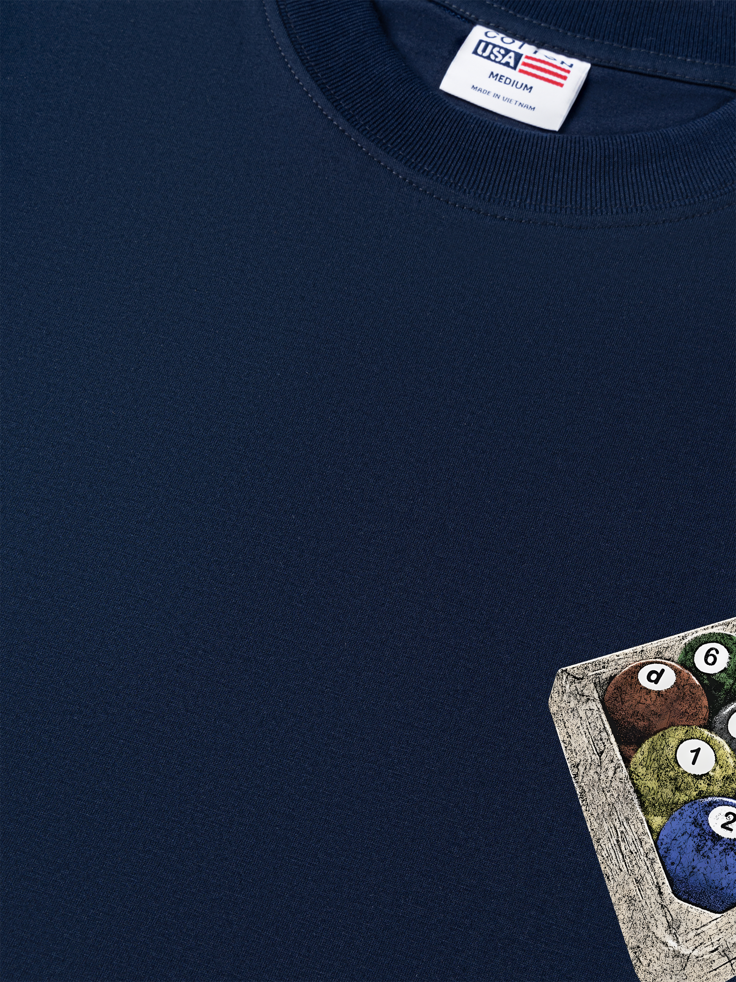 Áo Thun Relaxed Fit Billiards Rack ‘Em Up