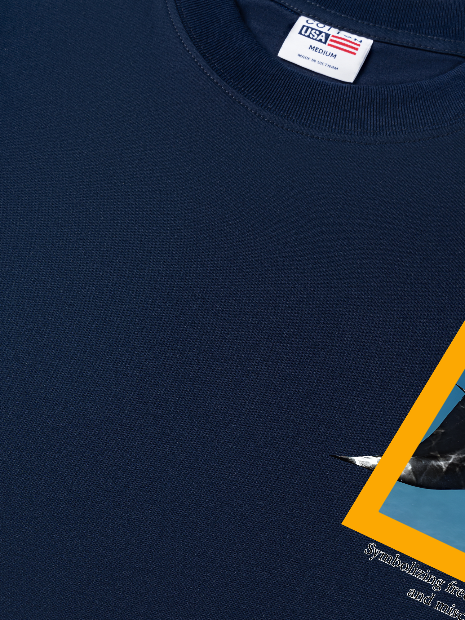 Áo Thun Relaxed Fit Wild Life Symbolizing Freedom