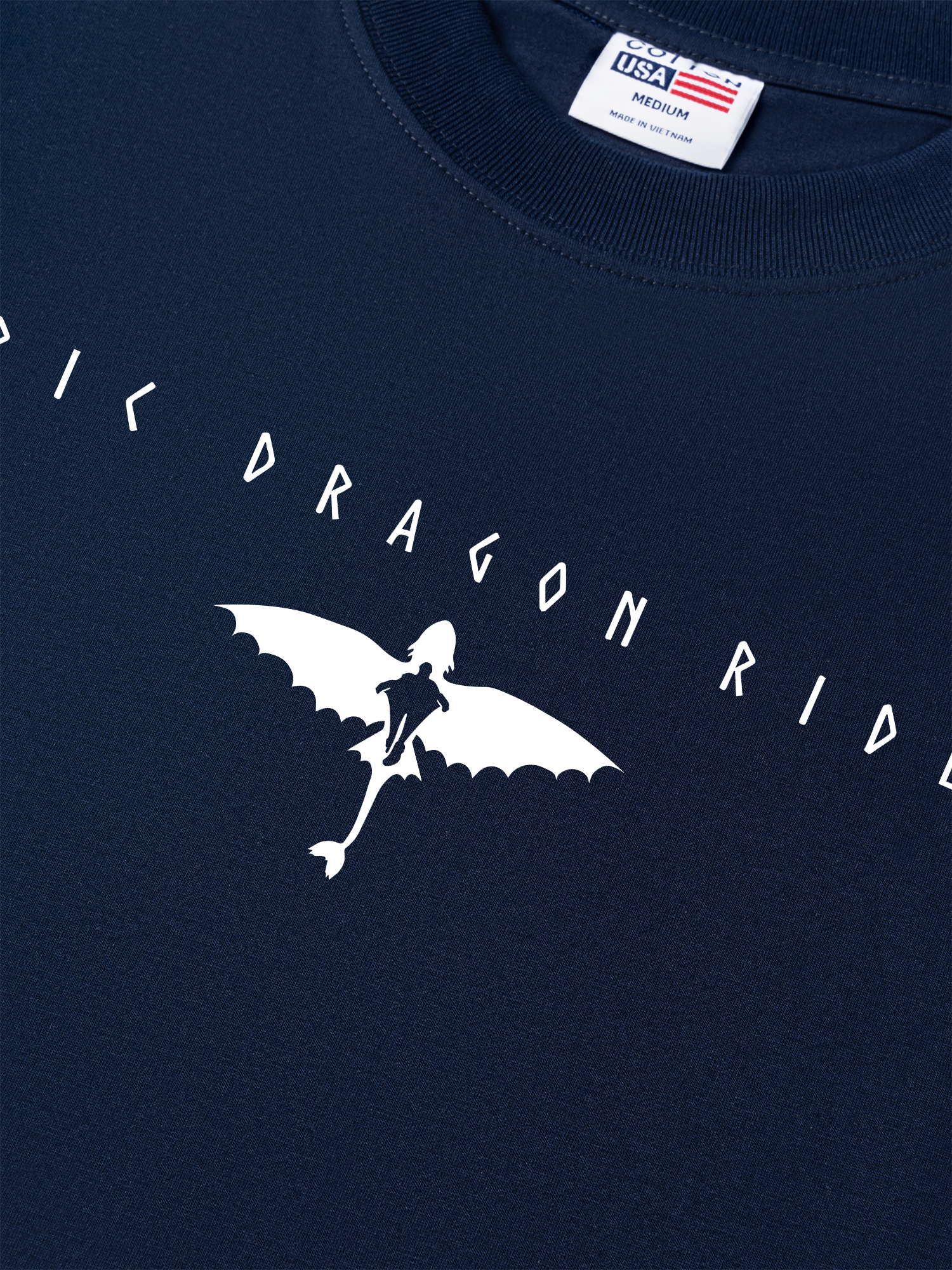 Áo Thun Relaxed Fit Dragon Rider
