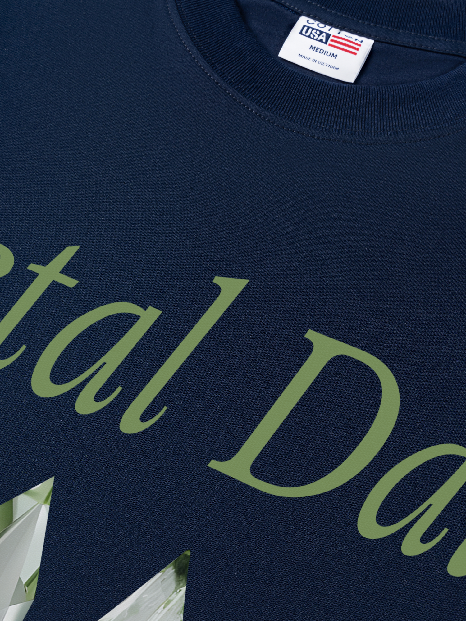 Áo Thun Relaxed Fit Floral Crytsal Daisy