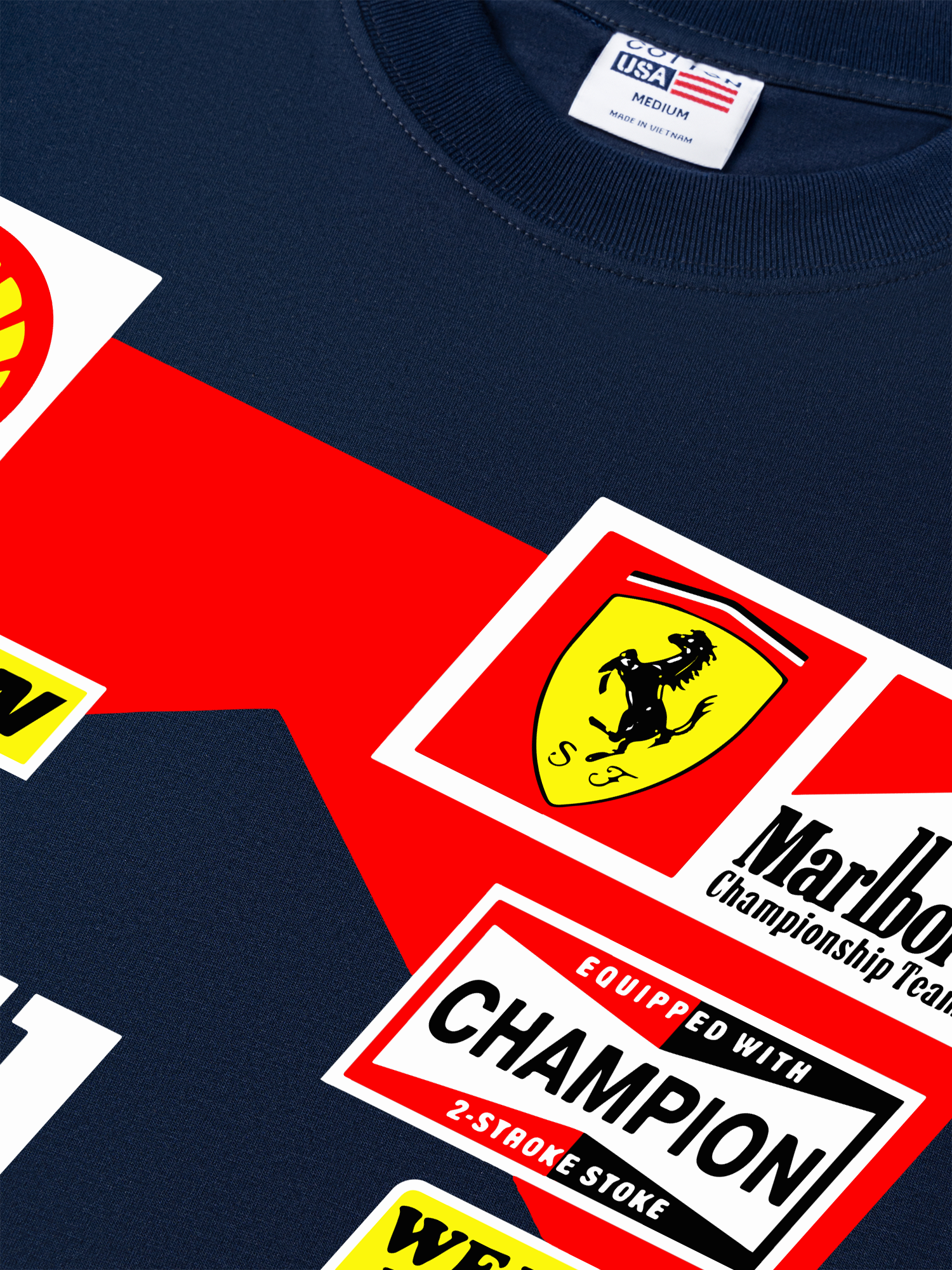 Áo Thun Relaxed Fit Marlboro Race Crew 90s