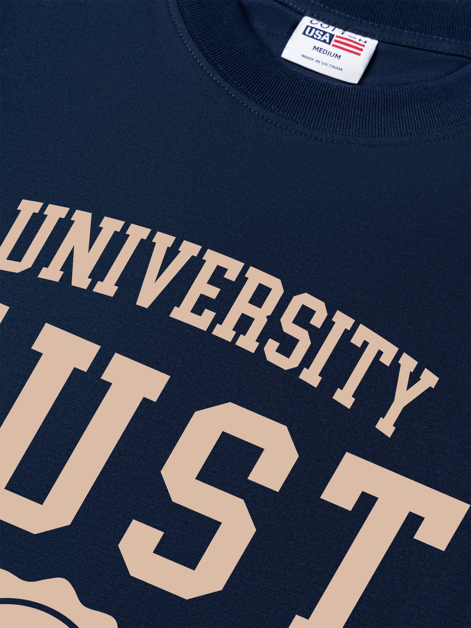 Áo Thun Relaxed Fit HUST University