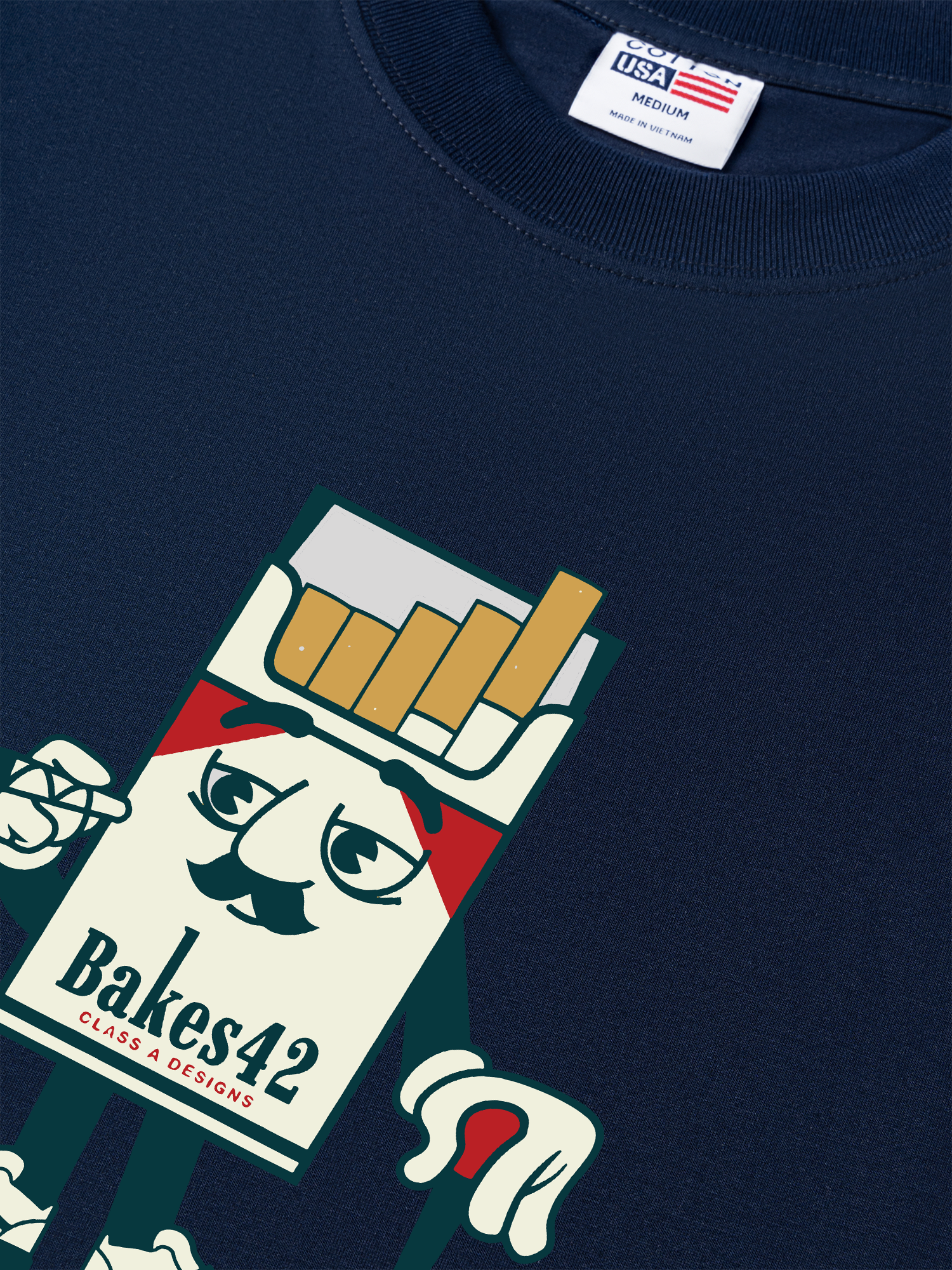 Áo Thun Relaxed Fit Marlboro Bakes 42 Mascot