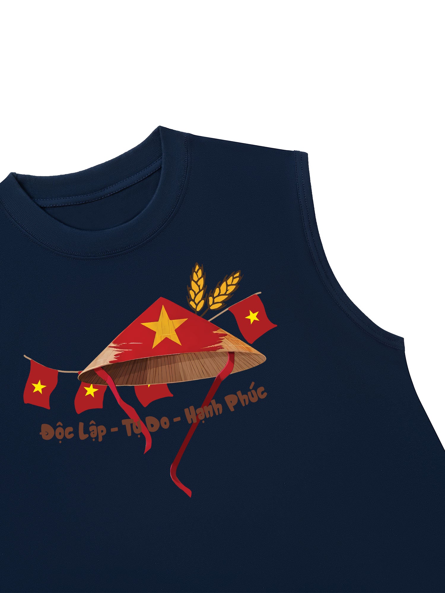Áo Ba Lỗ Relaxed Fit Tuyên Ngôn Độc Lập