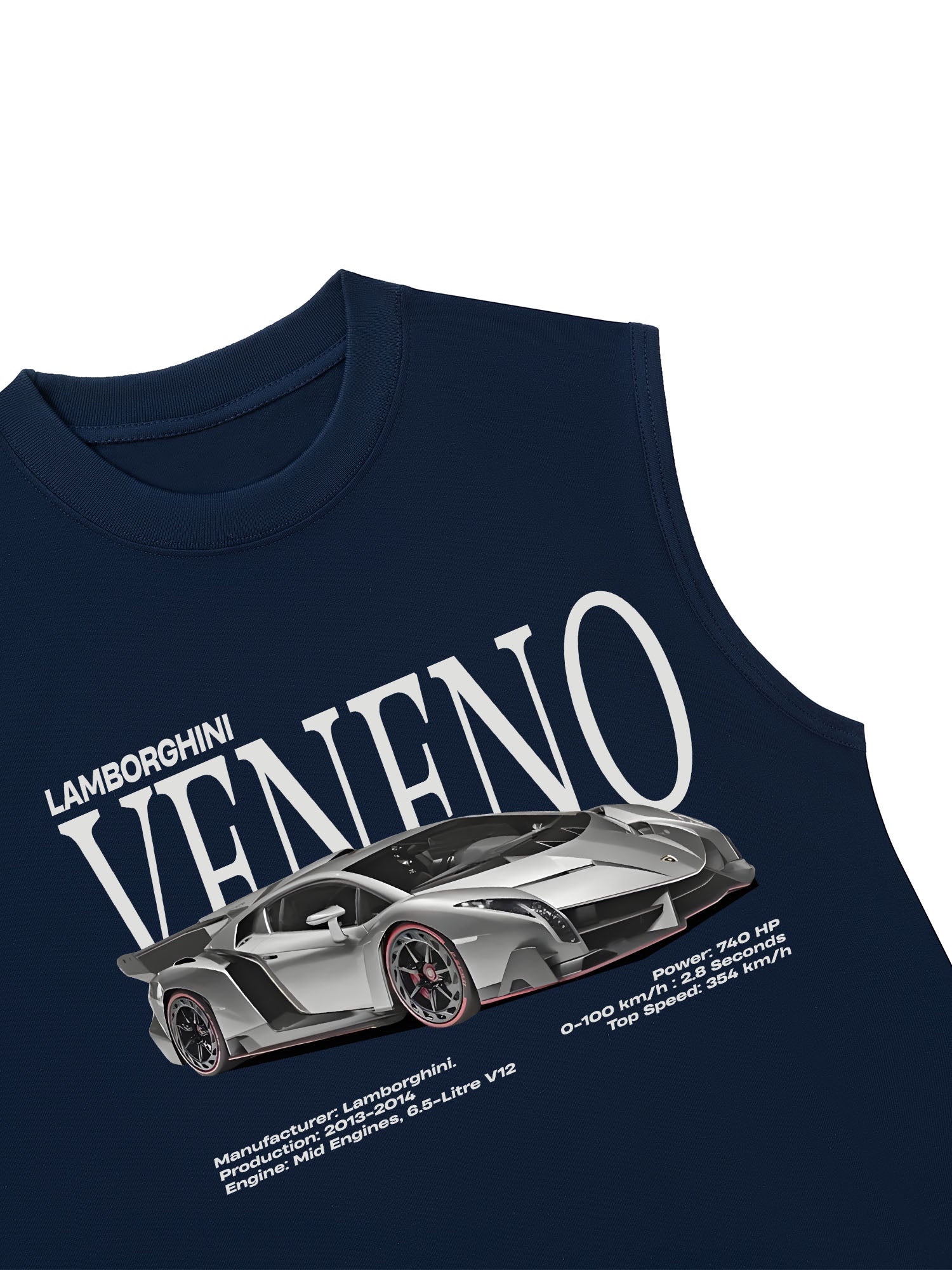 Áo Ba Lỗ Relaxed Fit Lamborghini Veneno Speed