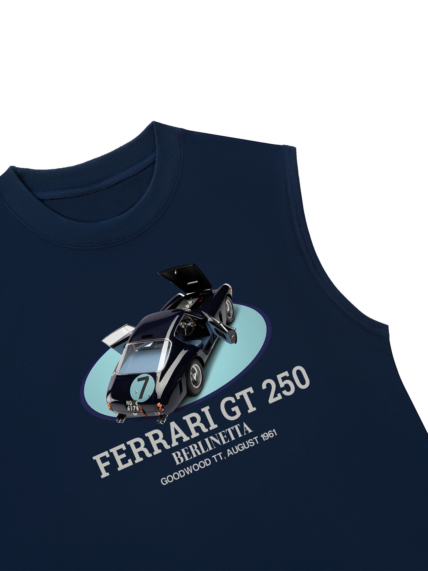 Áo Ba Lỗ Relaxed Fit Ferrari Berlinetta Goodwood