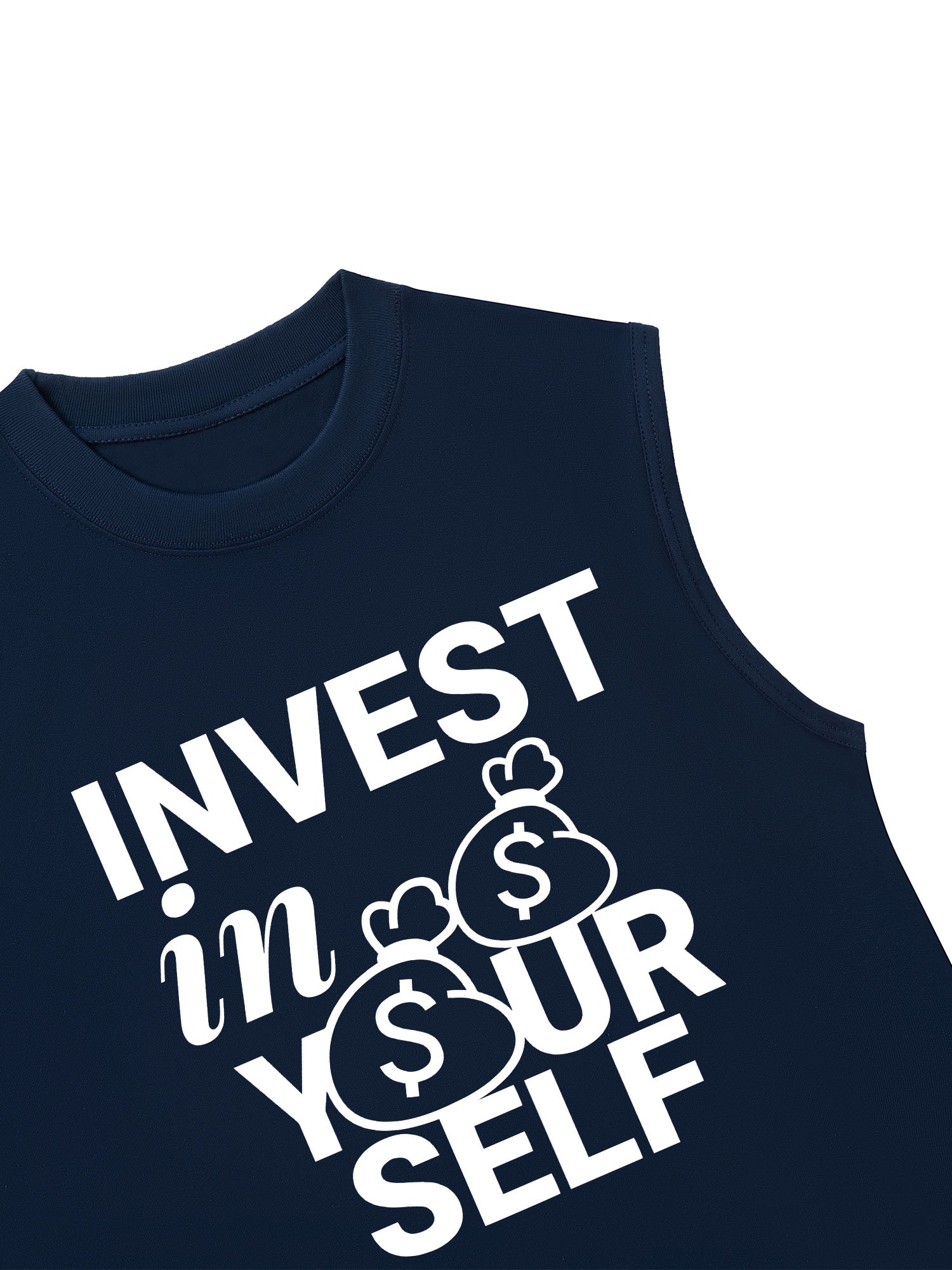 Áo Ba Lỗ Relaxed Fit Money Invest In Yourself