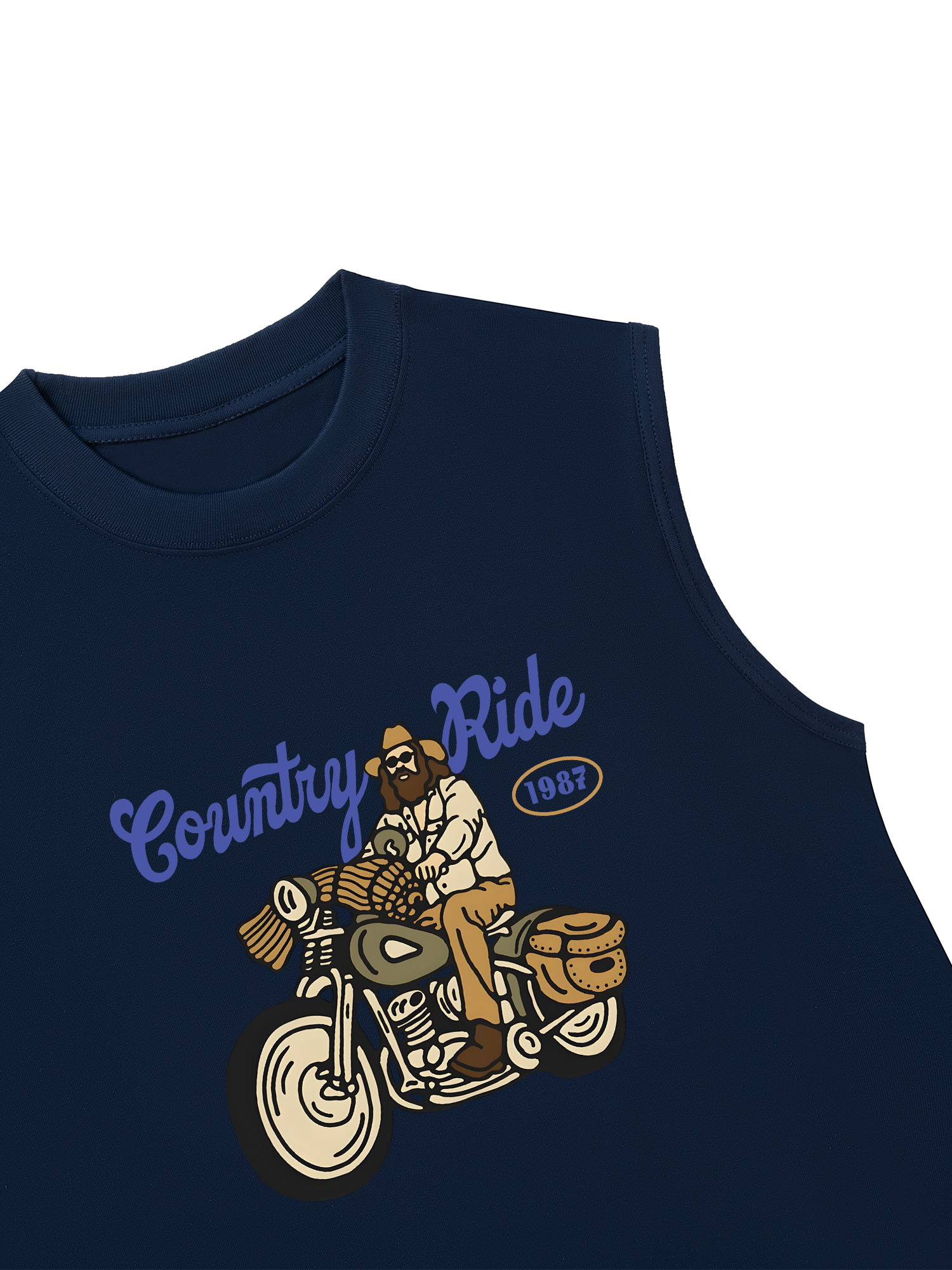 Áo Ba Lỗ Relaxed Fit Country Ride