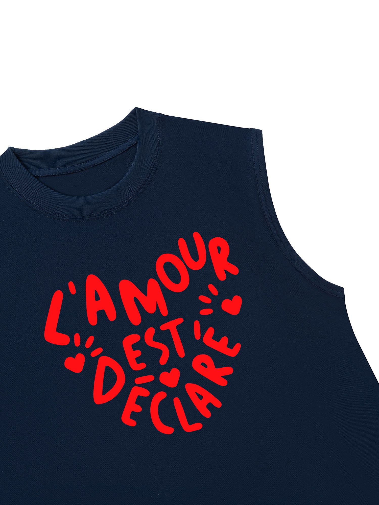Áo Ba Lỗ Relaxed Fit Lamour Est Declare