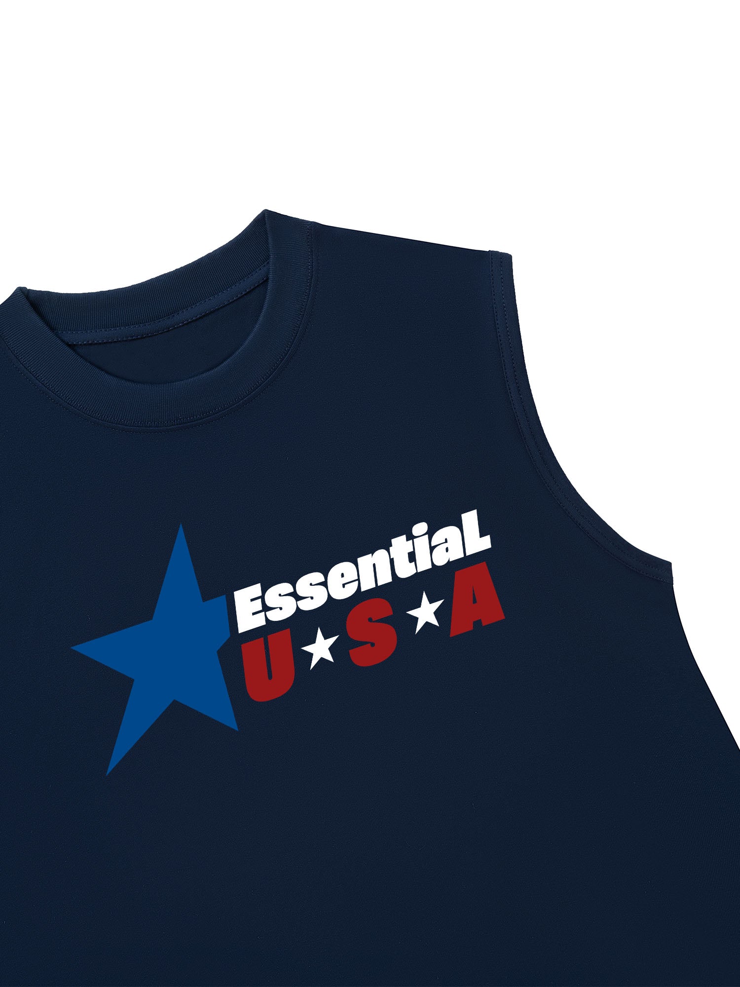 Áo Ba Lỗ Relaxed Fit USA Essential Prime