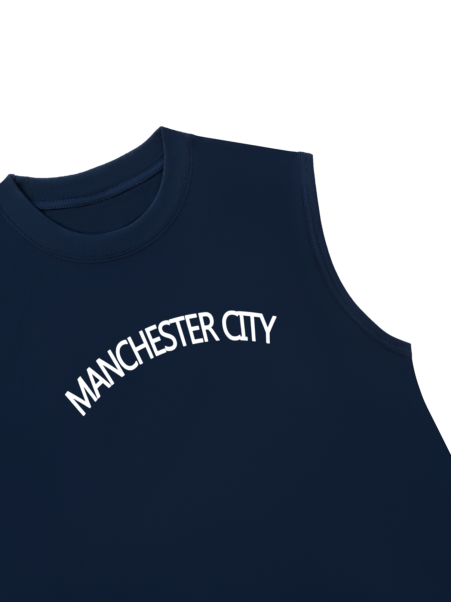 Áo Ba Lỗ Relaxed Fit Vintage Manchester City Blue