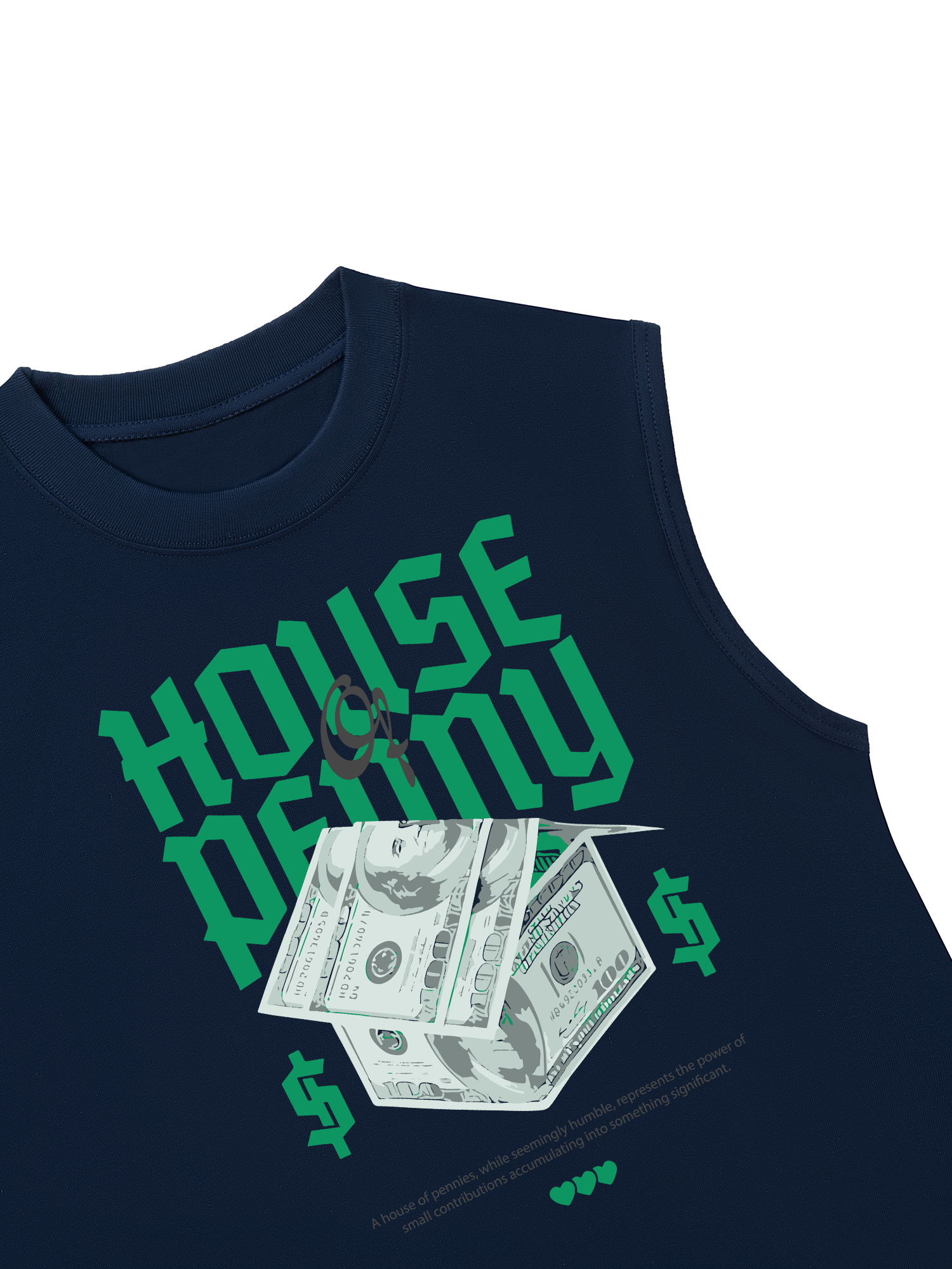 Áo Ba Lỗ Relaxed Fit Money House Of Penny