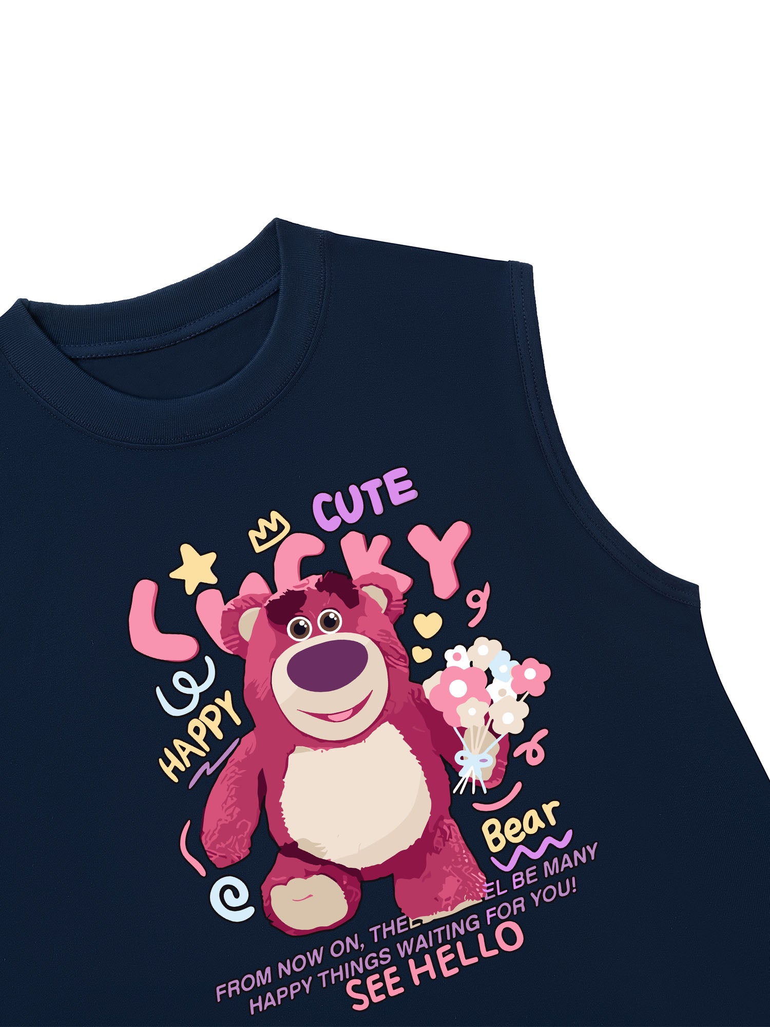 Áo Ba Lỗ Relaxed Fit Lucky Bear