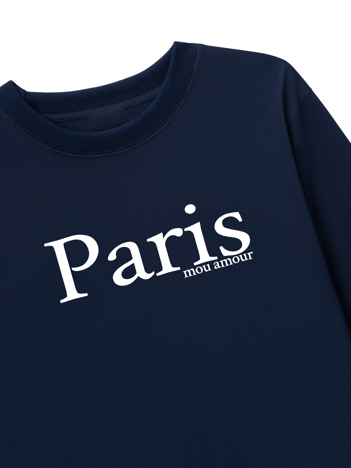 Áo Thun Dài Tay Paris Mou Amour