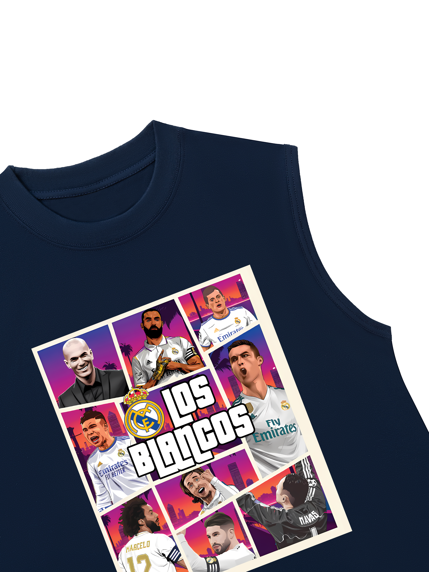 Áo Ba Lỗ Relaxed Fit Real Madrid Losblancos