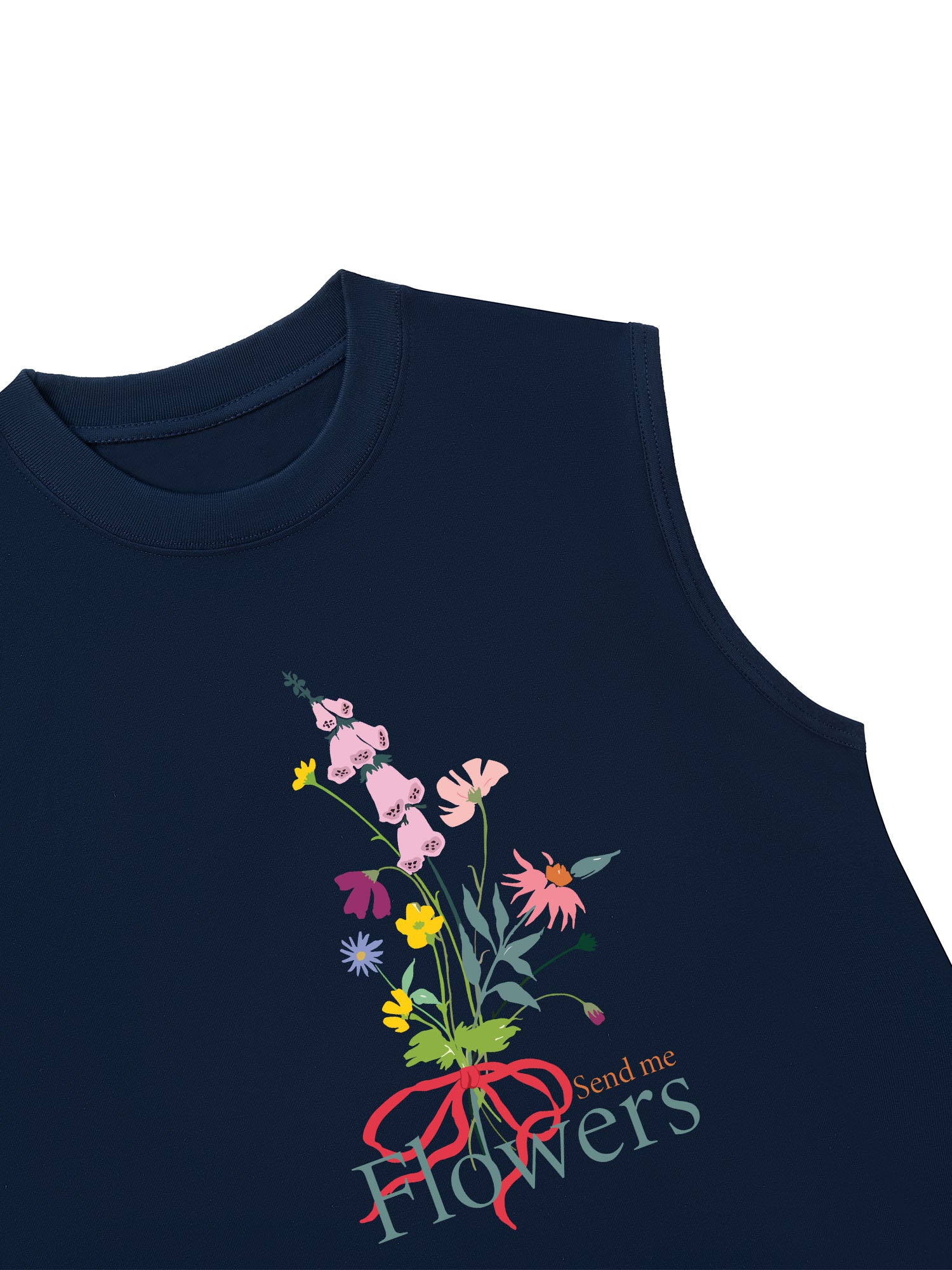 Áo Ba Lỗ Relaxed Fit Send me Flowers