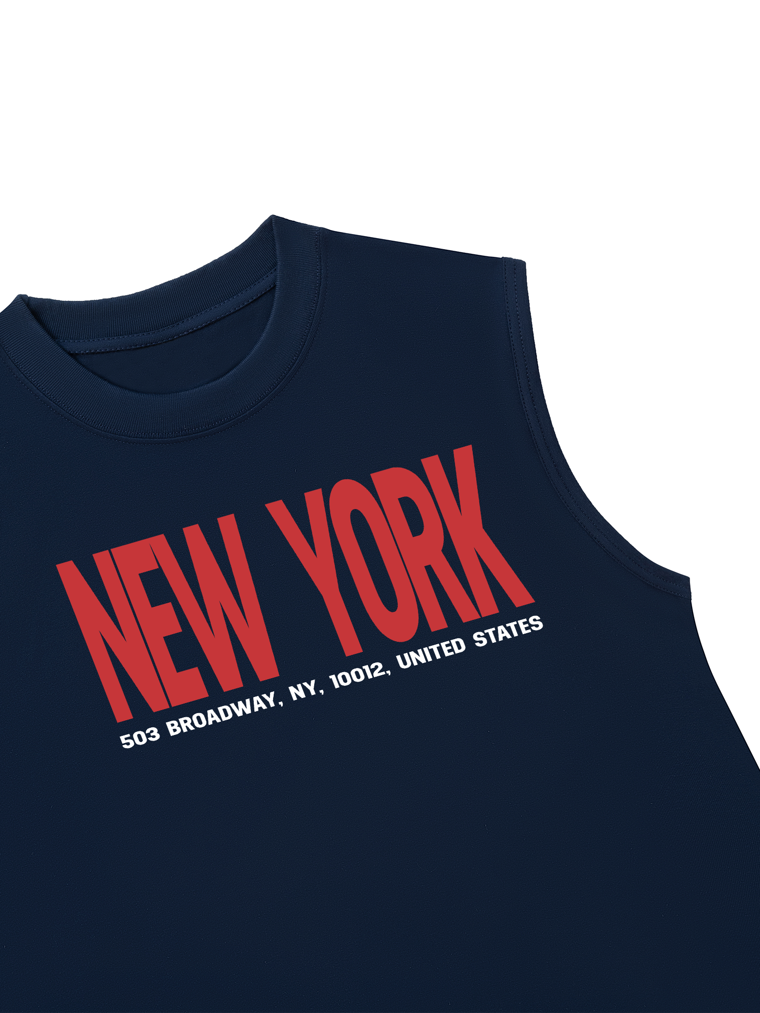 Áo Ba Lỗ Relaxed Fit City New York