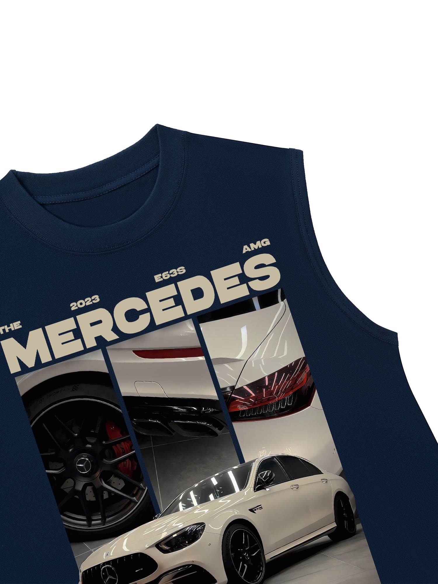 Áo Ba Lỗ Relaxed Fit Mercedes Raw Power