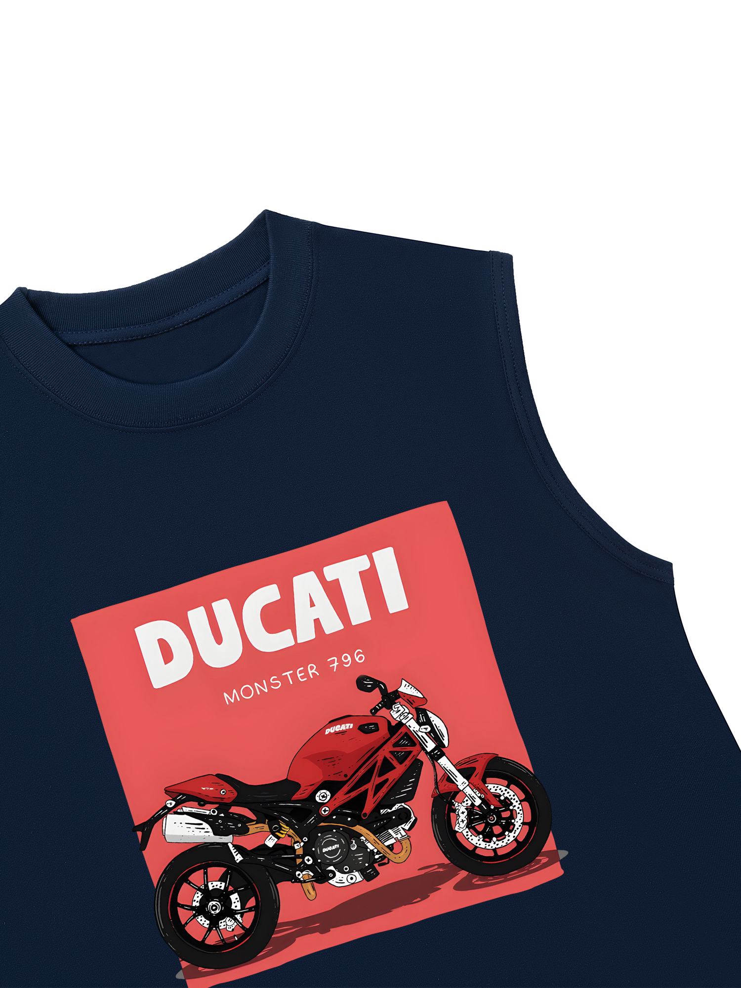 Áo Ba Lỗ Relaxed Fit Ducati Monster 796