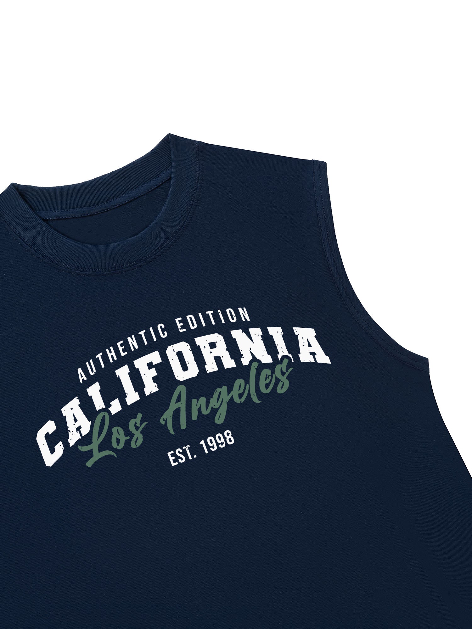 Áo Ba Lỗ Relaxed Fit City California Authentic Edition