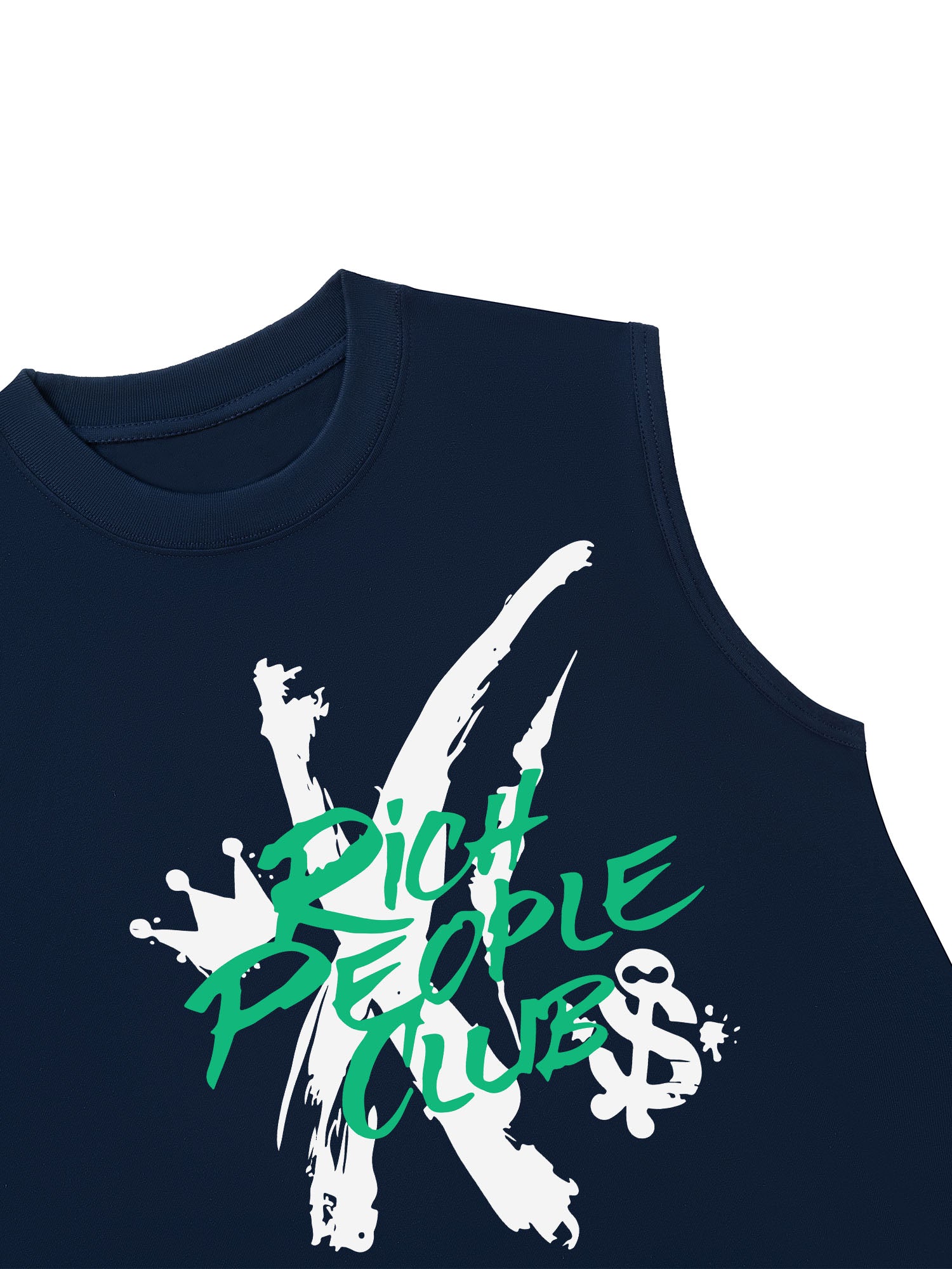 Áo Ba Lỗ Relaxed Fit Money Rich People Club