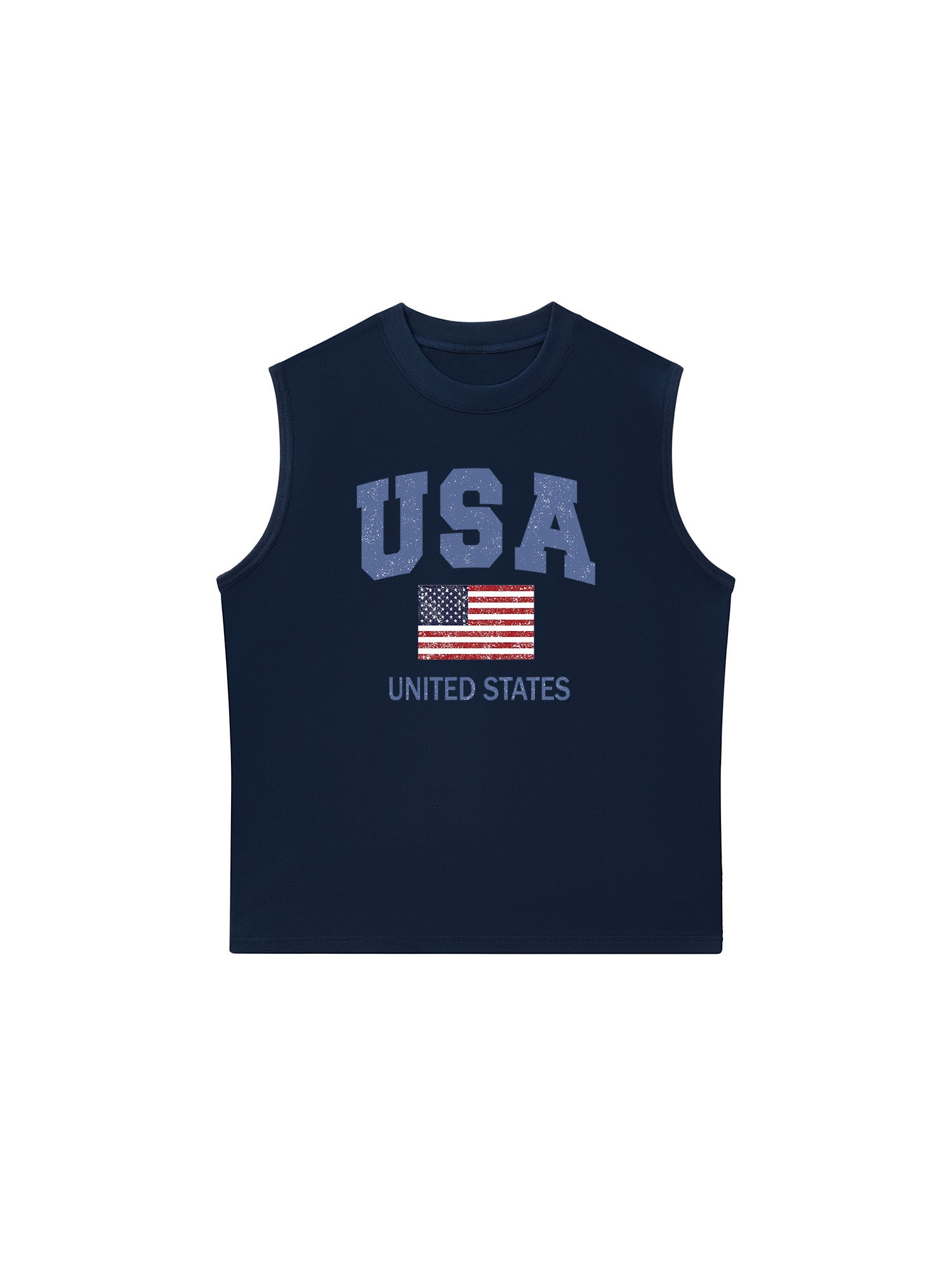 Áo Ba Lỗ Relaxed Fit USA Vintage United State