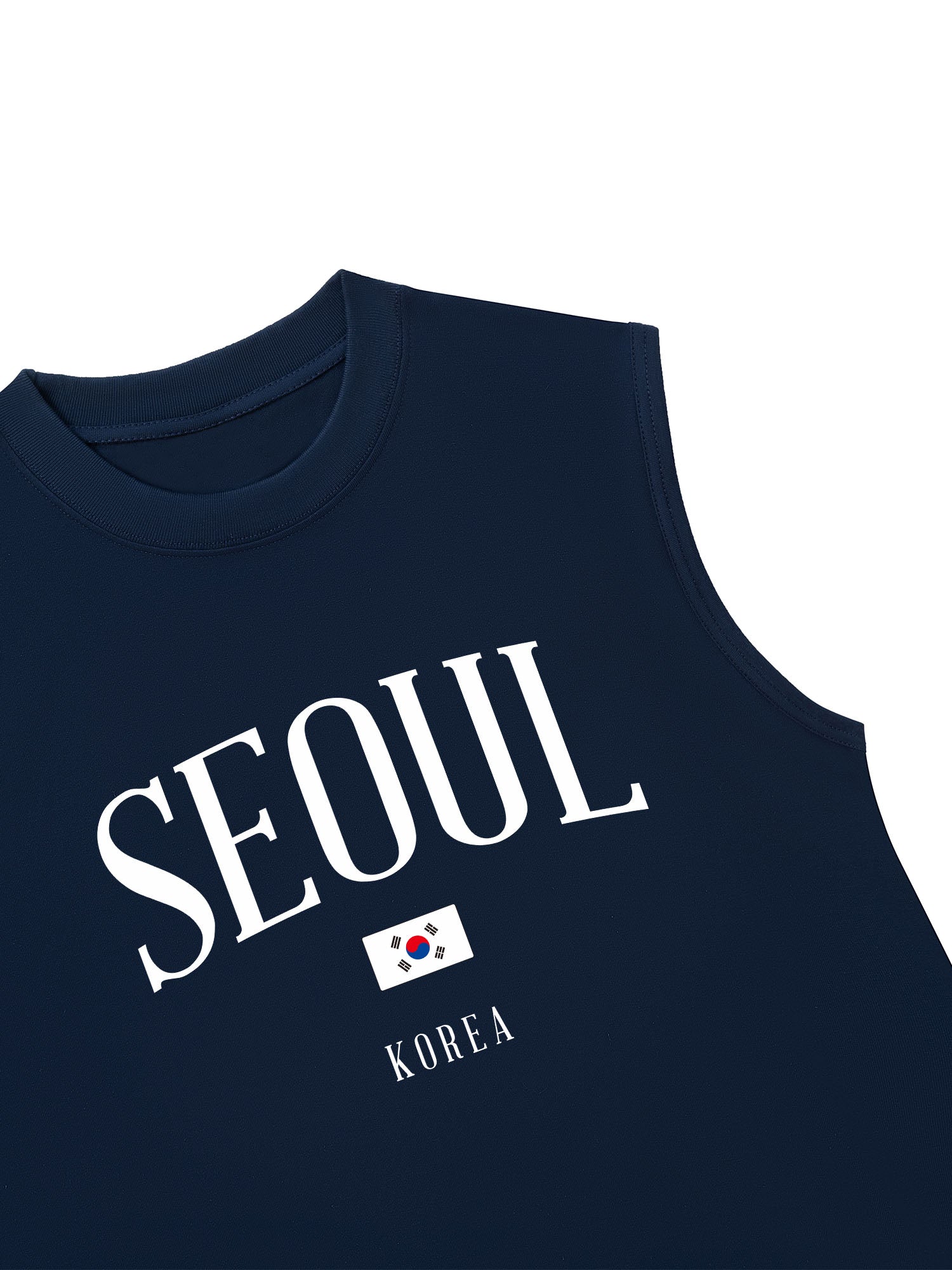 Áo Ba Lỗ Relaxed Fit Seoul Korea Classic