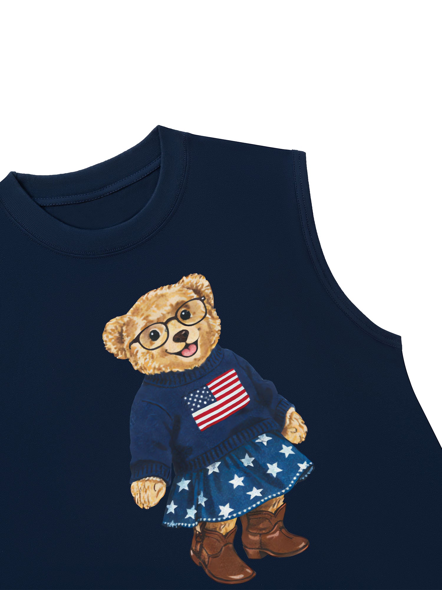 Áo Ba Lỗ Relaxed Fit American Girl