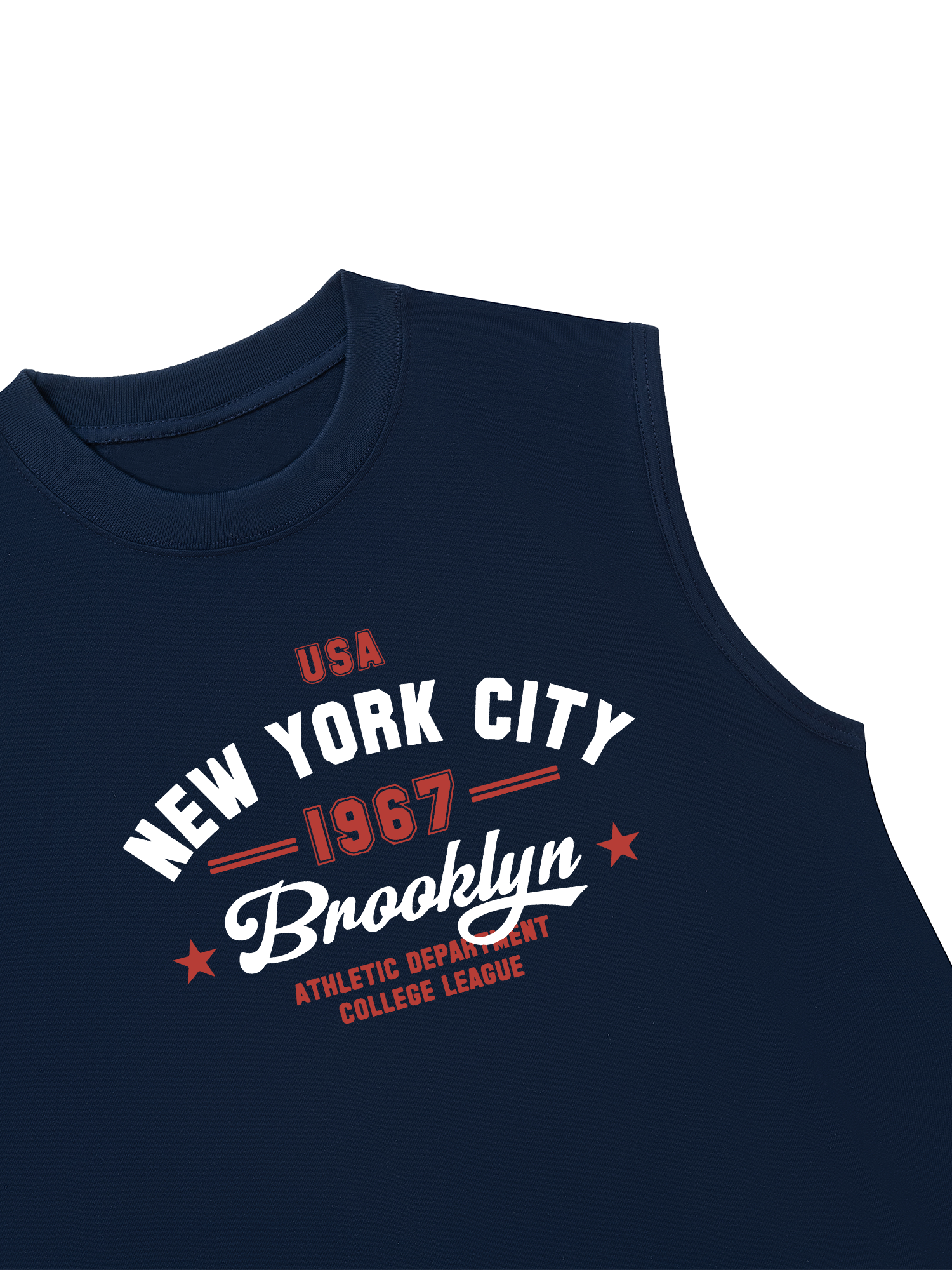 Áo Ba Lỗ Relaxed Fit USA New York City