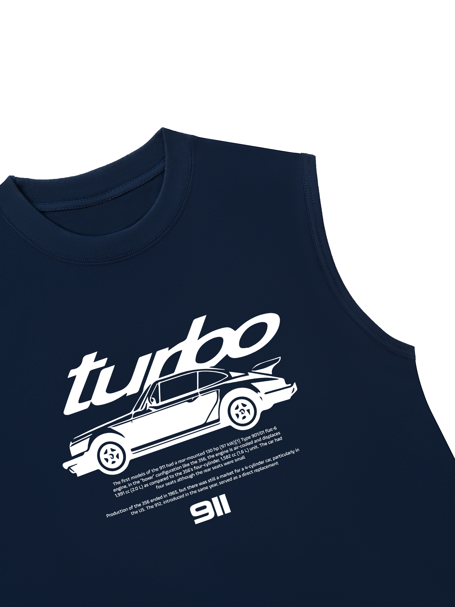 Áo Ba Lỗ Relaxed Fit Porsche Classic 911 Turbo