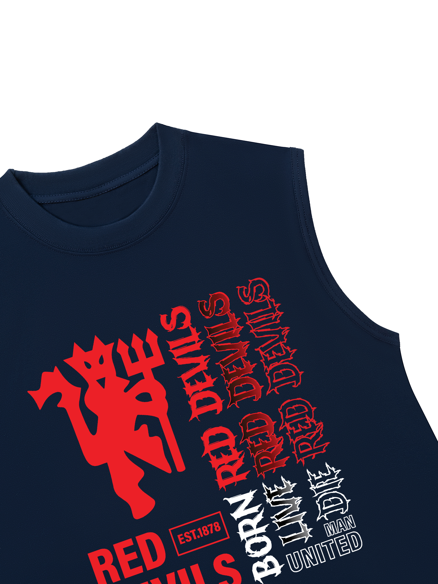 Áo Ba Lỗ Relaxed Fit Red Devils EST 1878