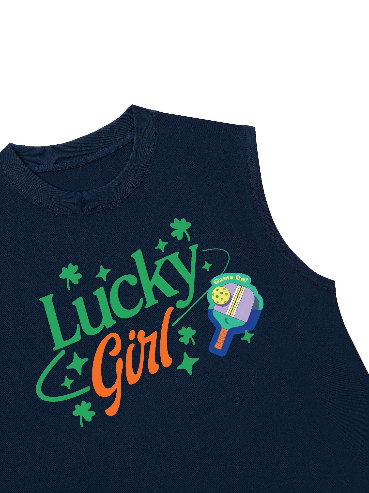 Áo Ba Lỗ Relaxed Fit Pickleball Lucky Girl