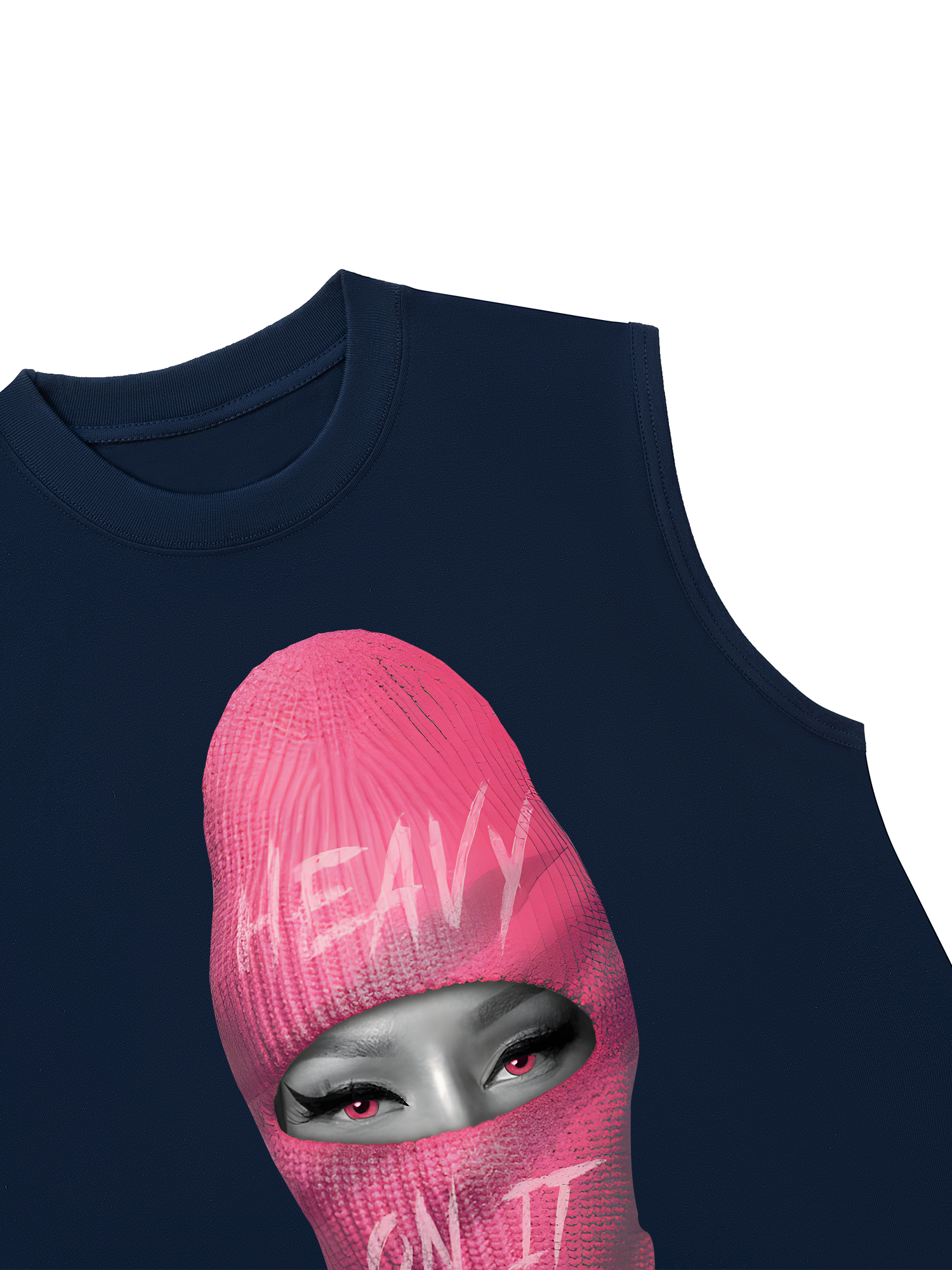 Áo Ba Lỗ Relaxed Fit Rapper Nicki Minaj Heavy On It
